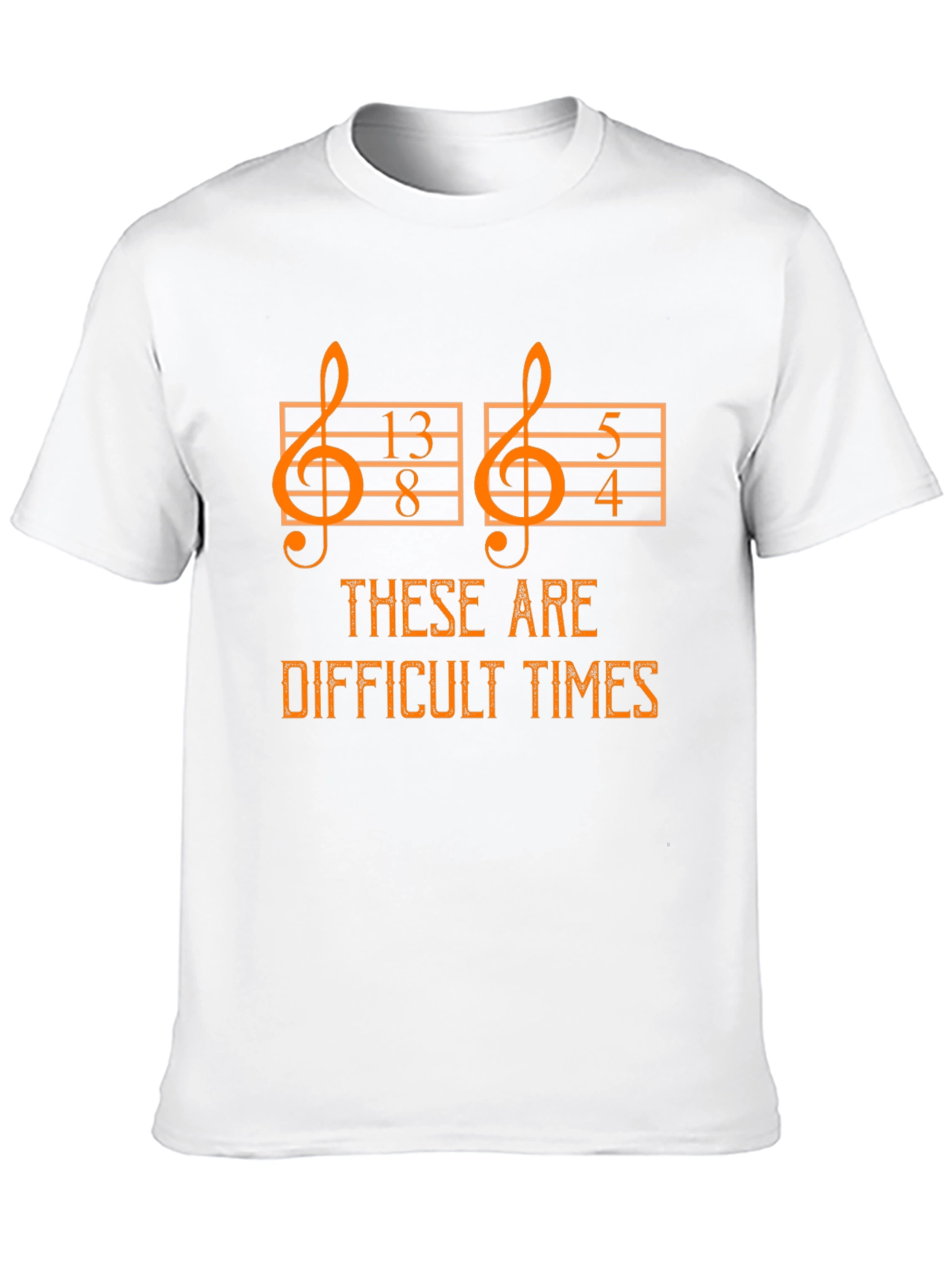 Difficult Times Music Math T-Shirt