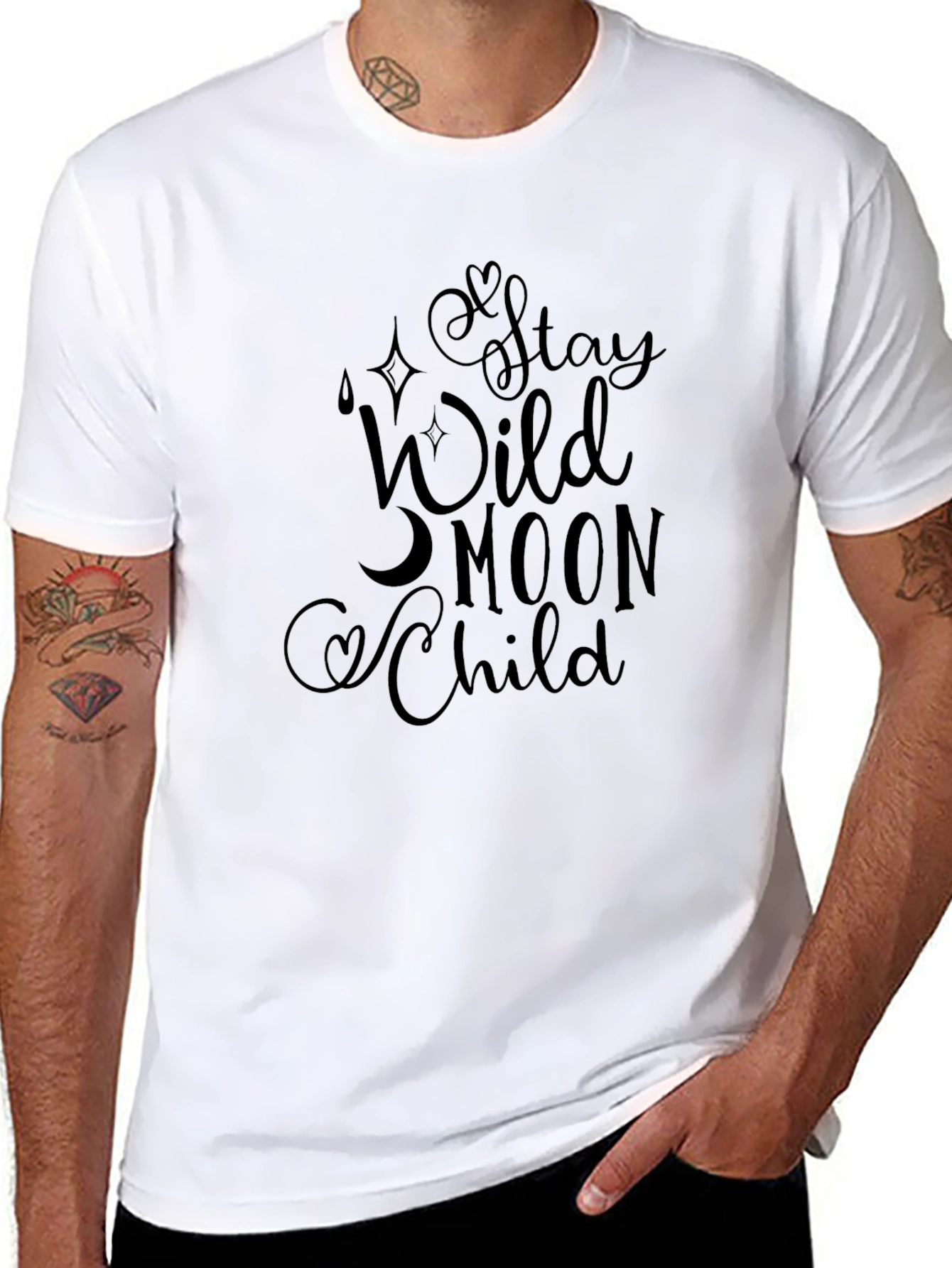 Stay Wild Moon Child Graphic T-Shirt