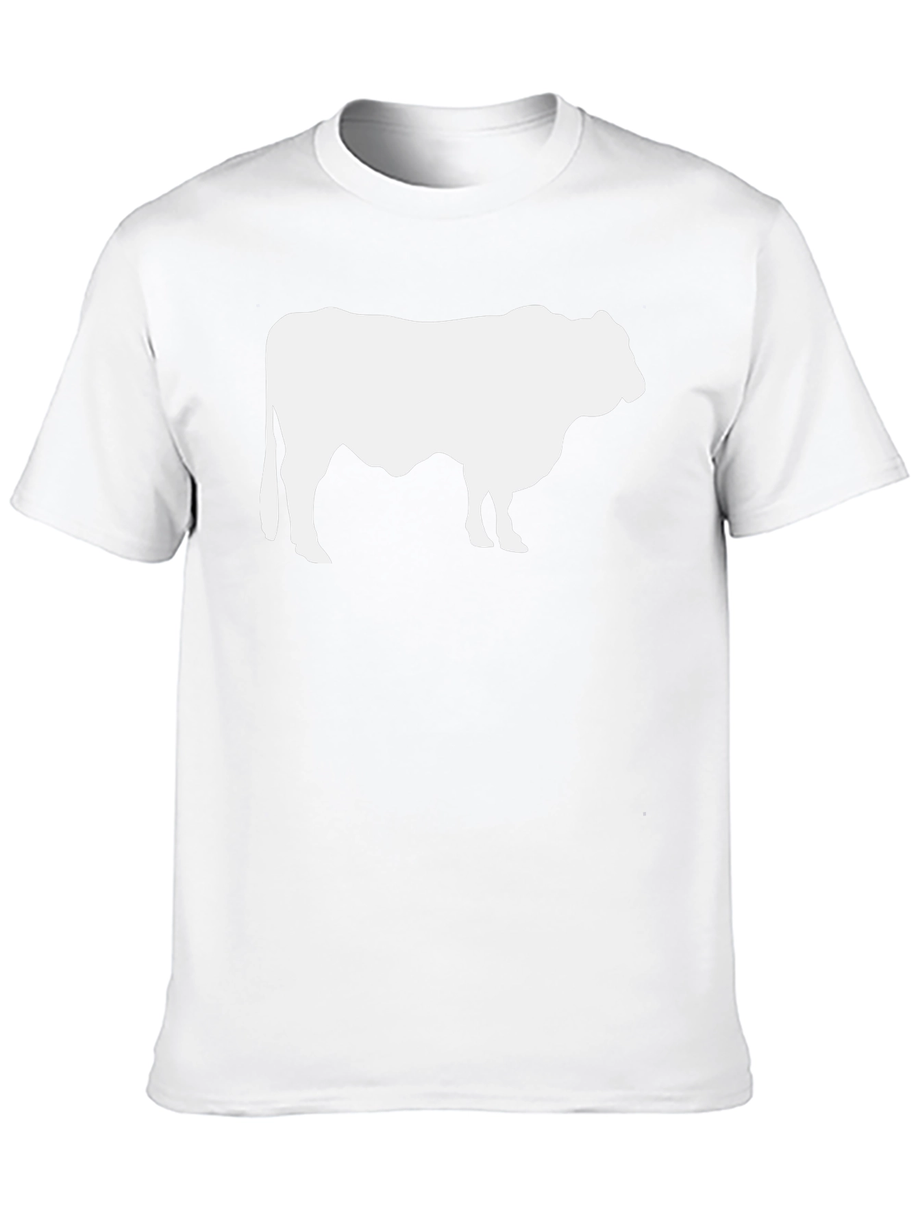 Bull Silhouette Black T-Shirt