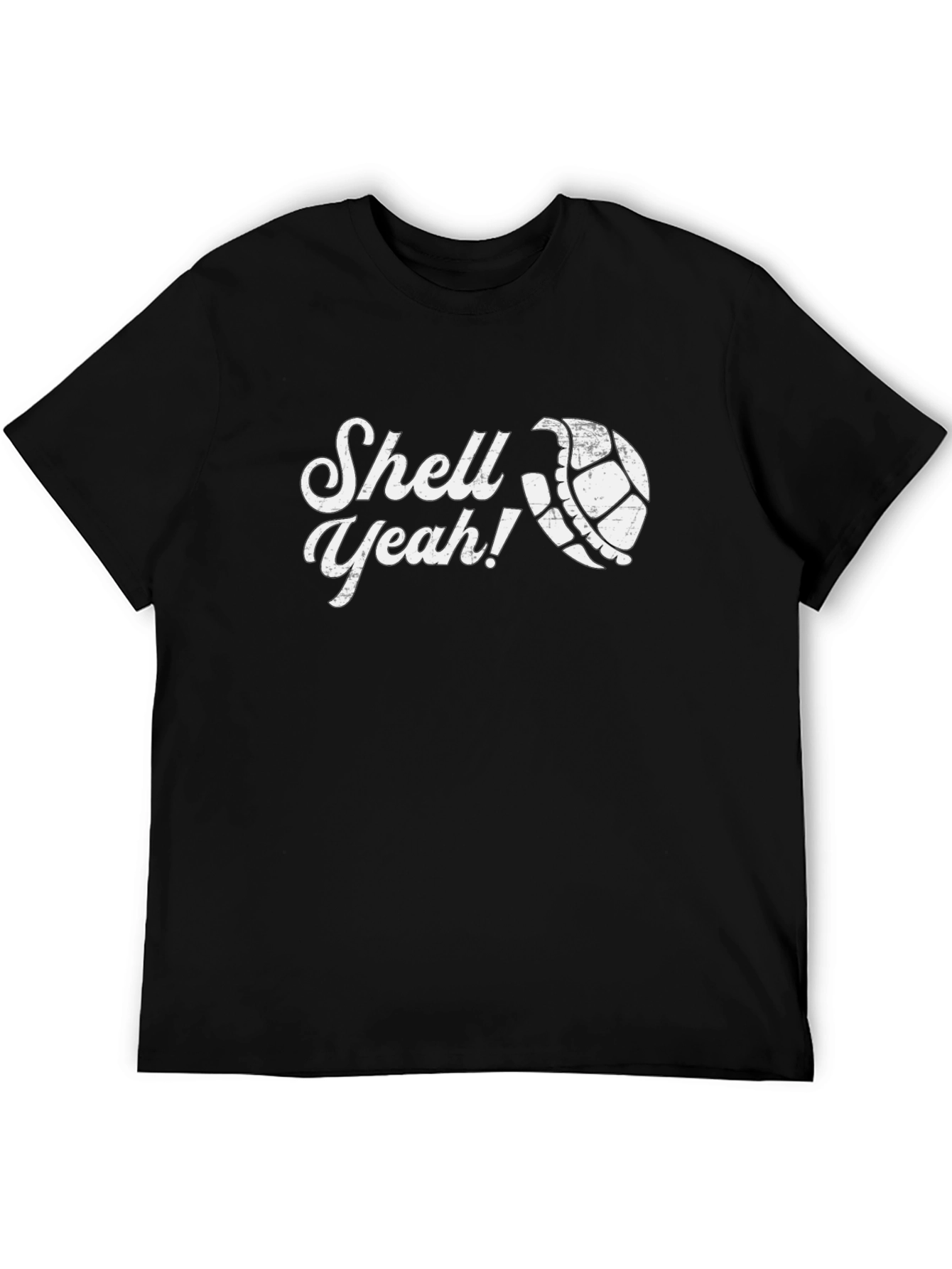 Shell Yeah! Funny Turtle Graphic T-Shirt