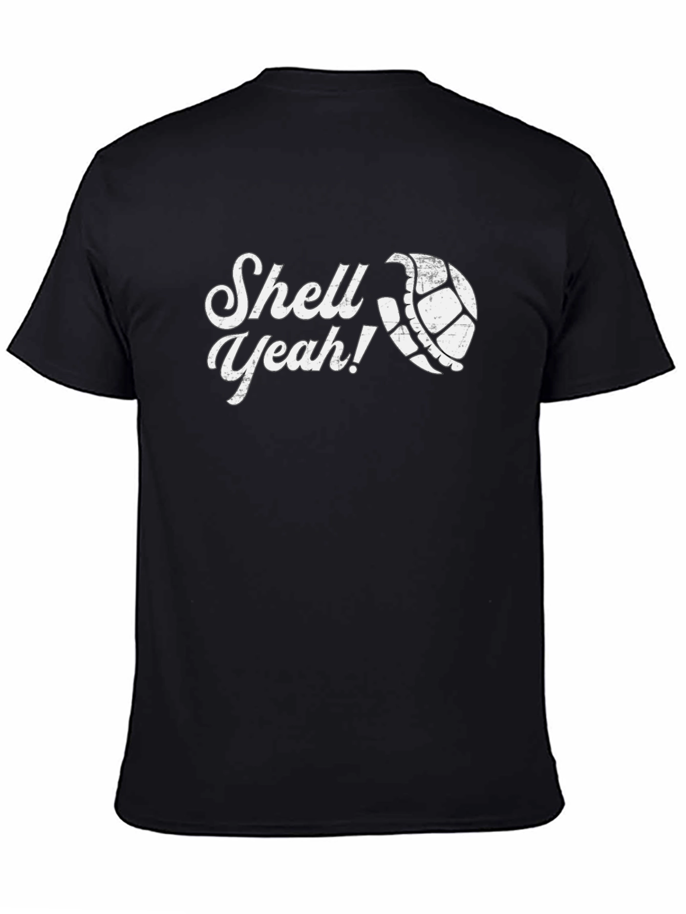 Shell Yeah! Funny Turtle Graphic T-Shirt