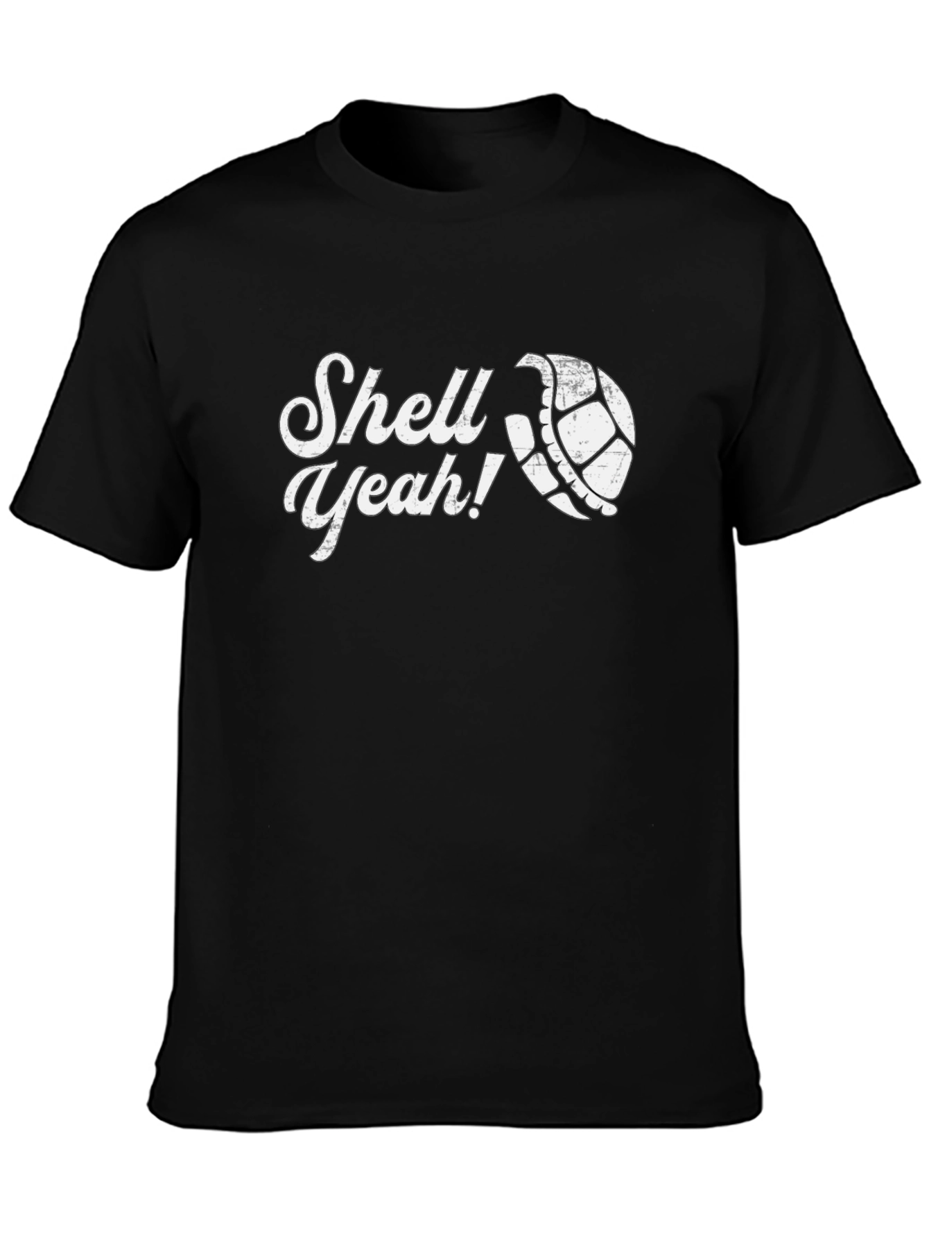 Shell Yeah! Funny Turtle Graphic T-Shirt