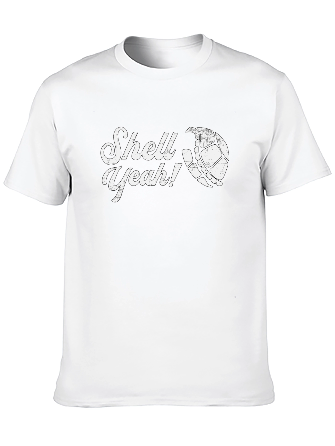 Shell Yeah! Funny Turtle Graphic T-Shirt