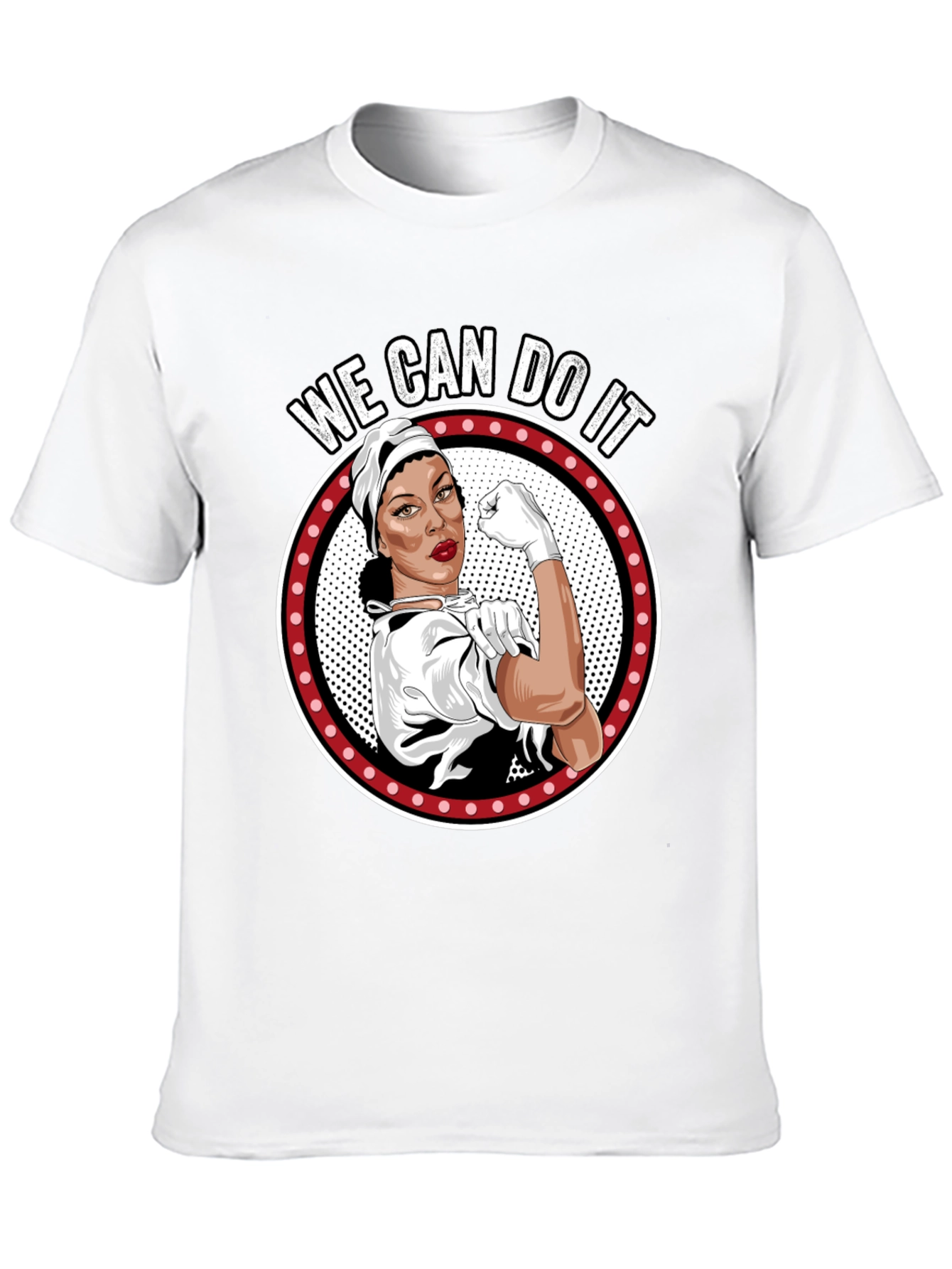 We Can Do It Graphic Tee - Black