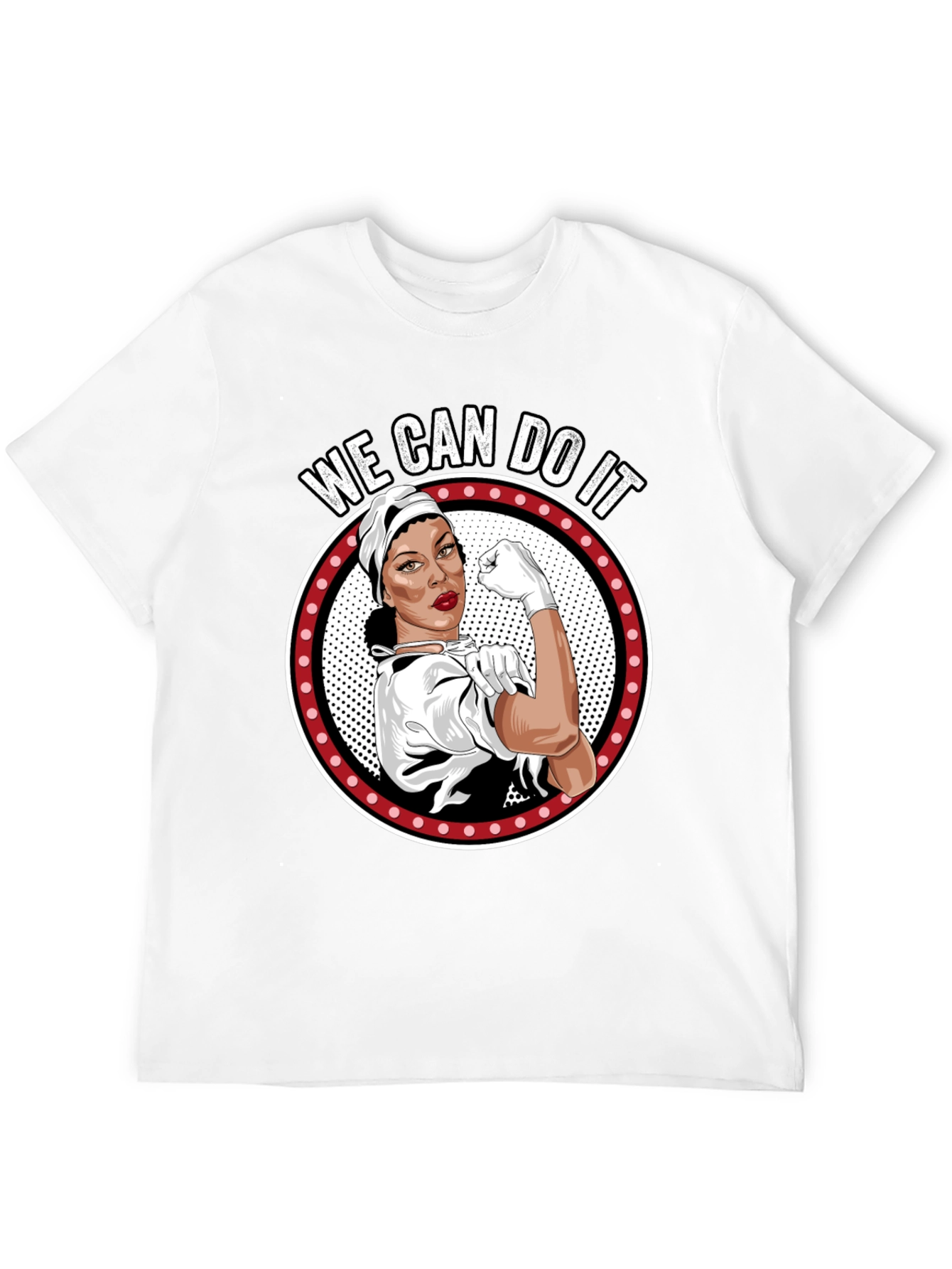 We Can Do It Graphic Tee - Black