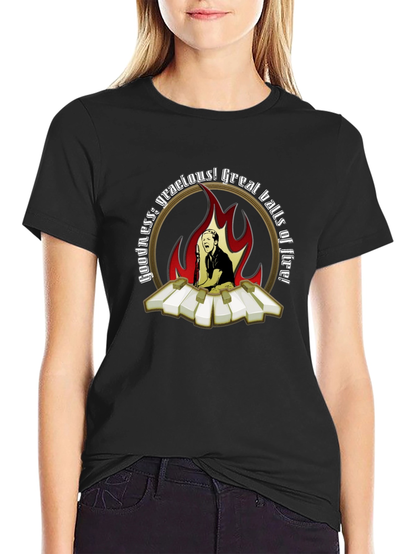 Great Balls of Fire Graphic T-Shirt