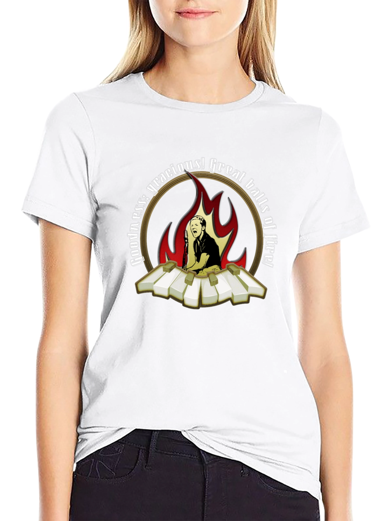Great Balls of Fire Graphic T-Shirt