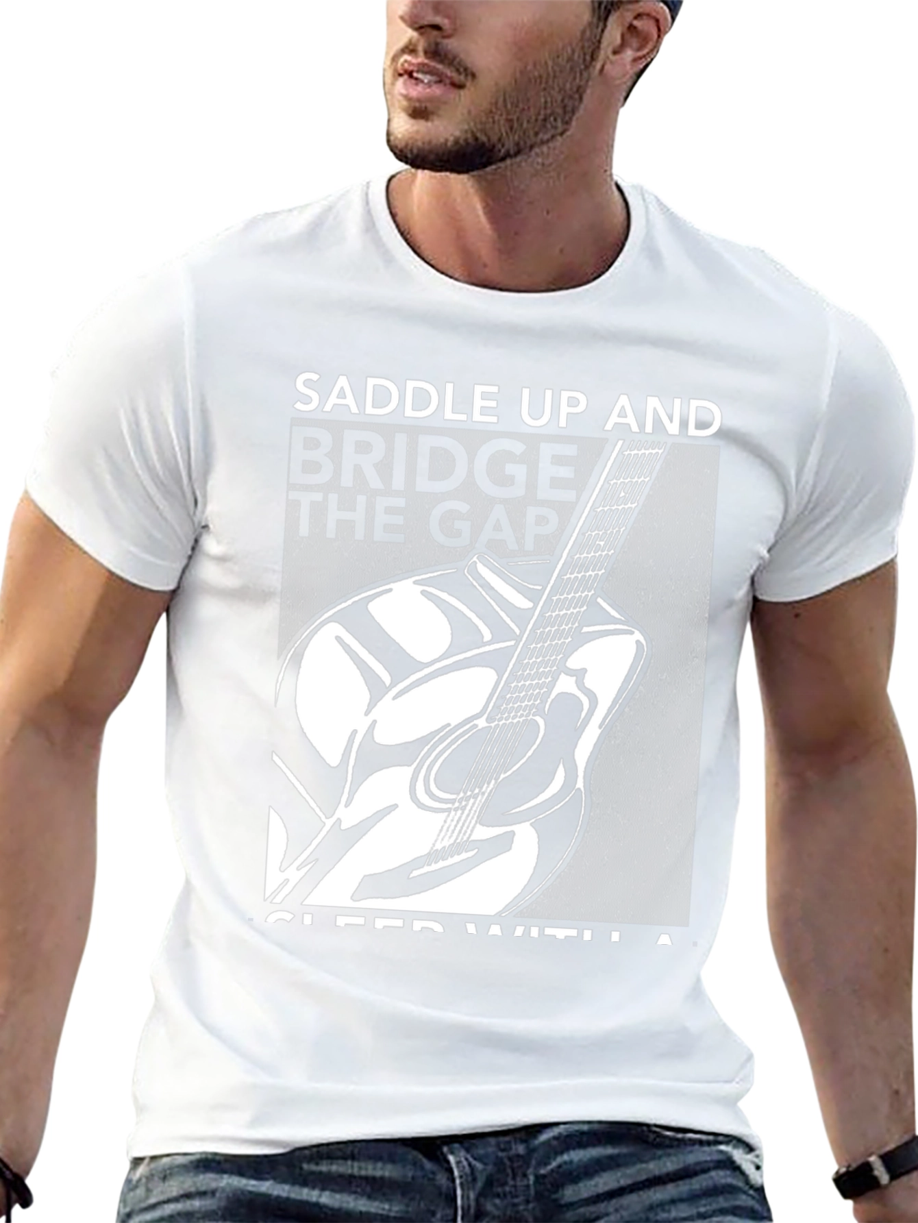 Saddle Up and Bridge the Gap Graphic T-Shirt