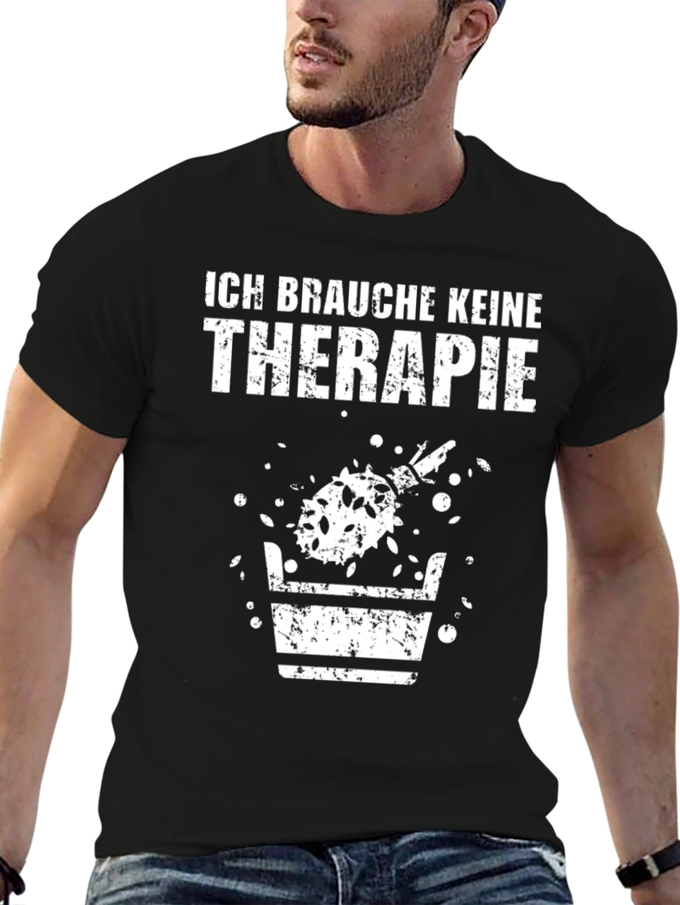 No Therapy T-Shirt - Beer Lover Graphic Tee