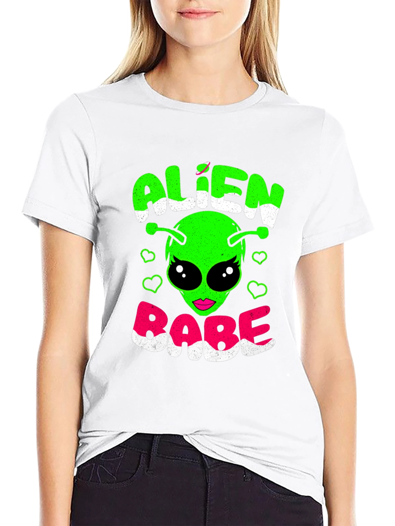 Alien Babe Graphic Tee