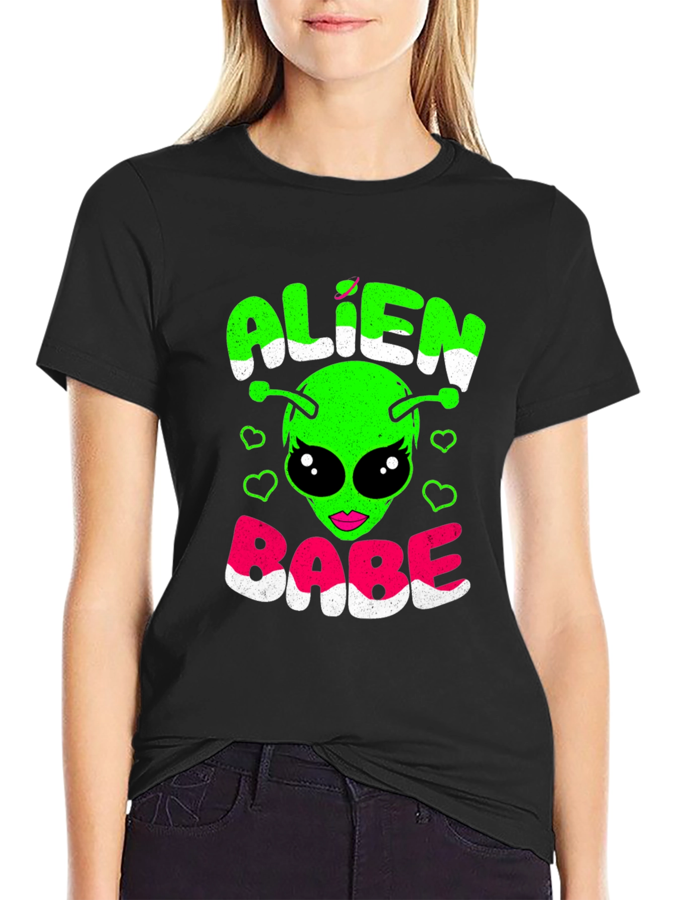 Alien Babe Graphic Tee