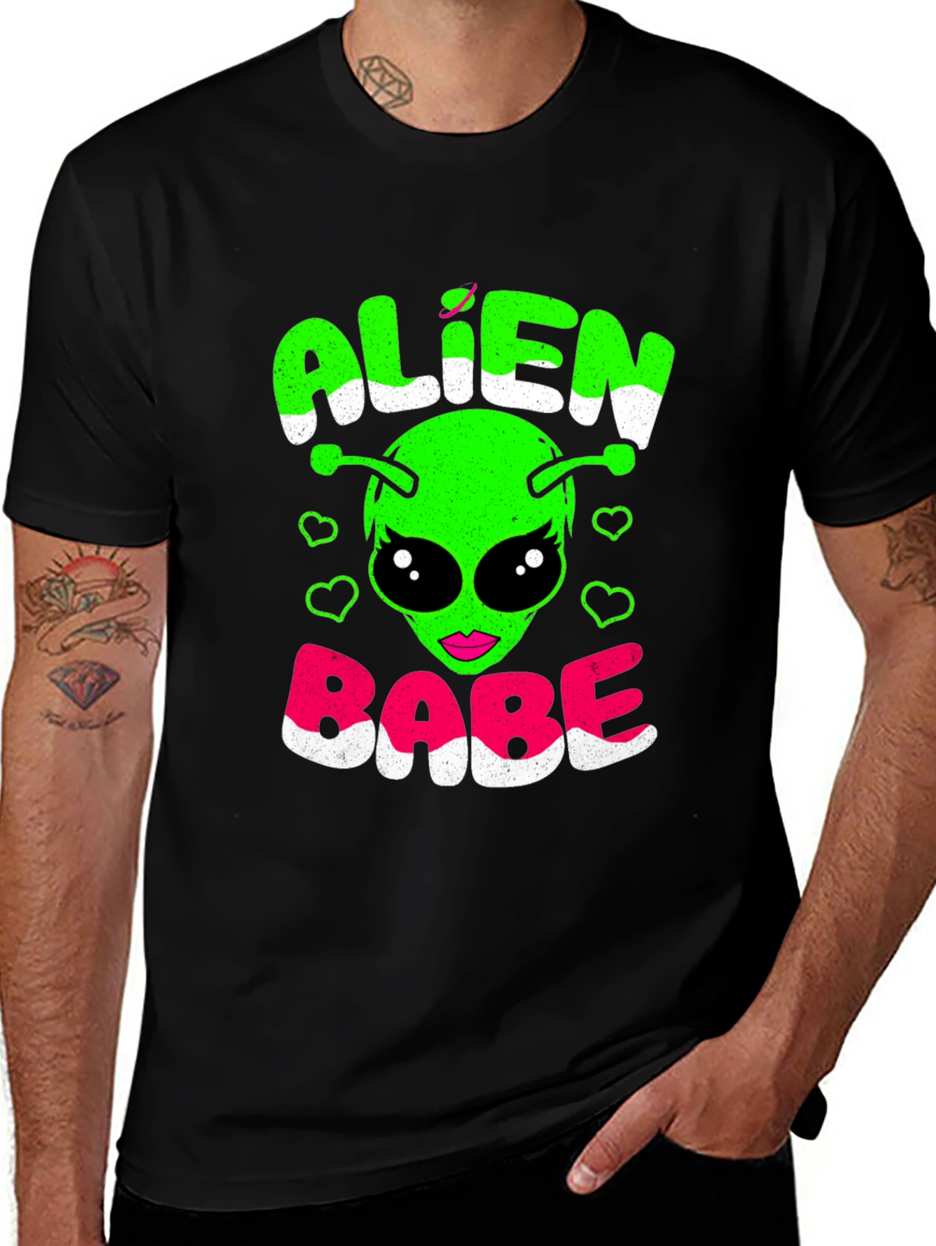Alien Babe Graphic Tee
