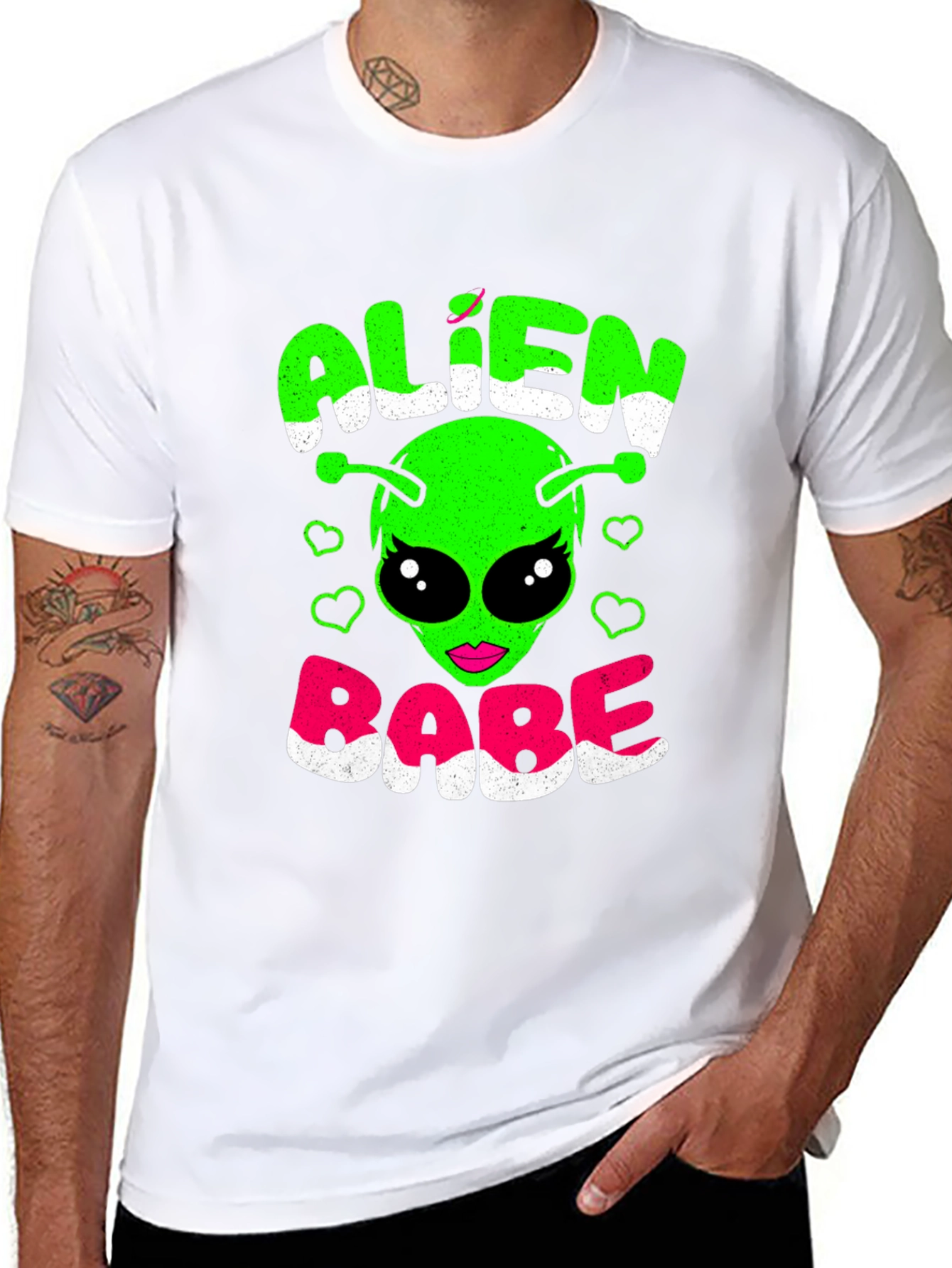Alien Babe Graphic Tee