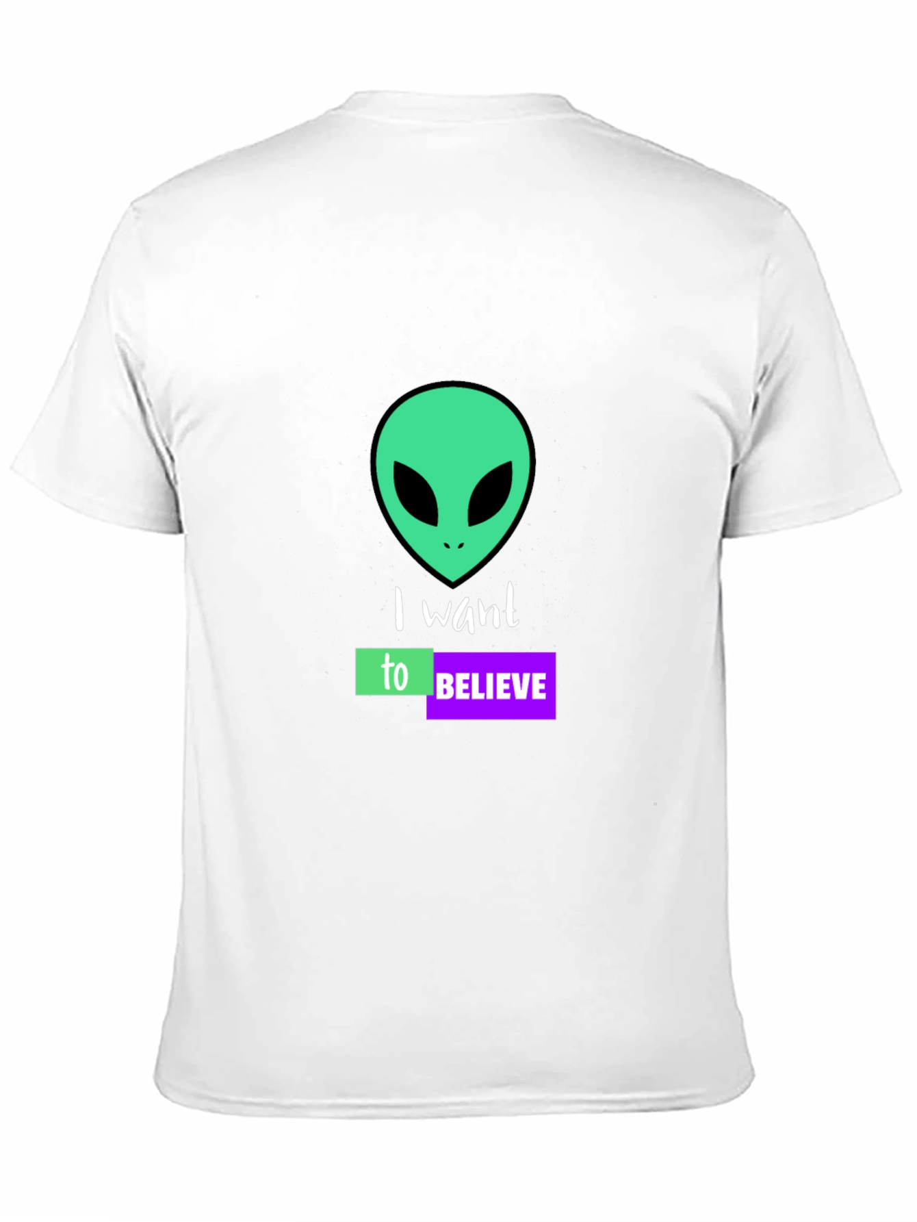 I Want to Believe Alien Graphic T-Shirt