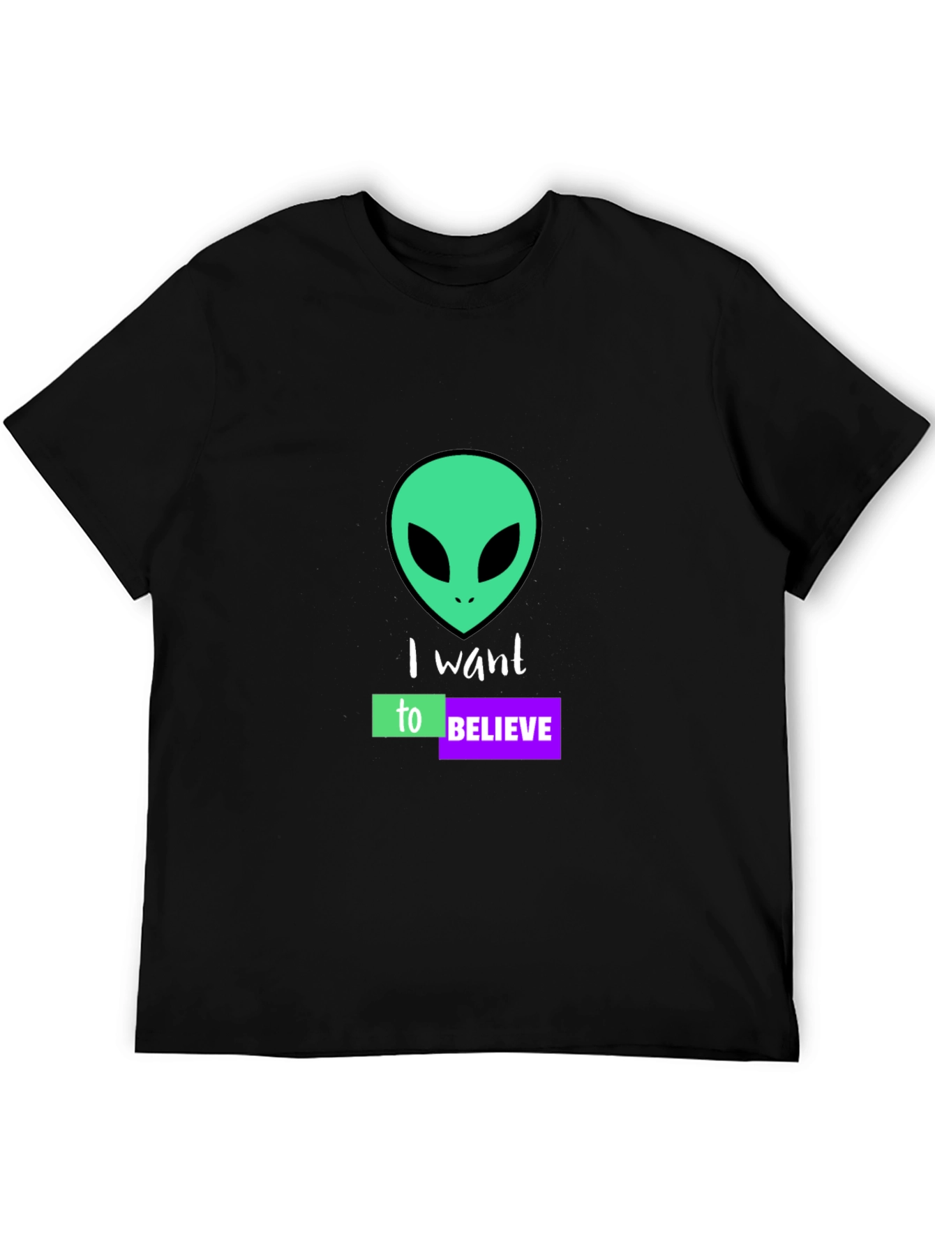 I Want to Believe Alien Graphic T-Shirt