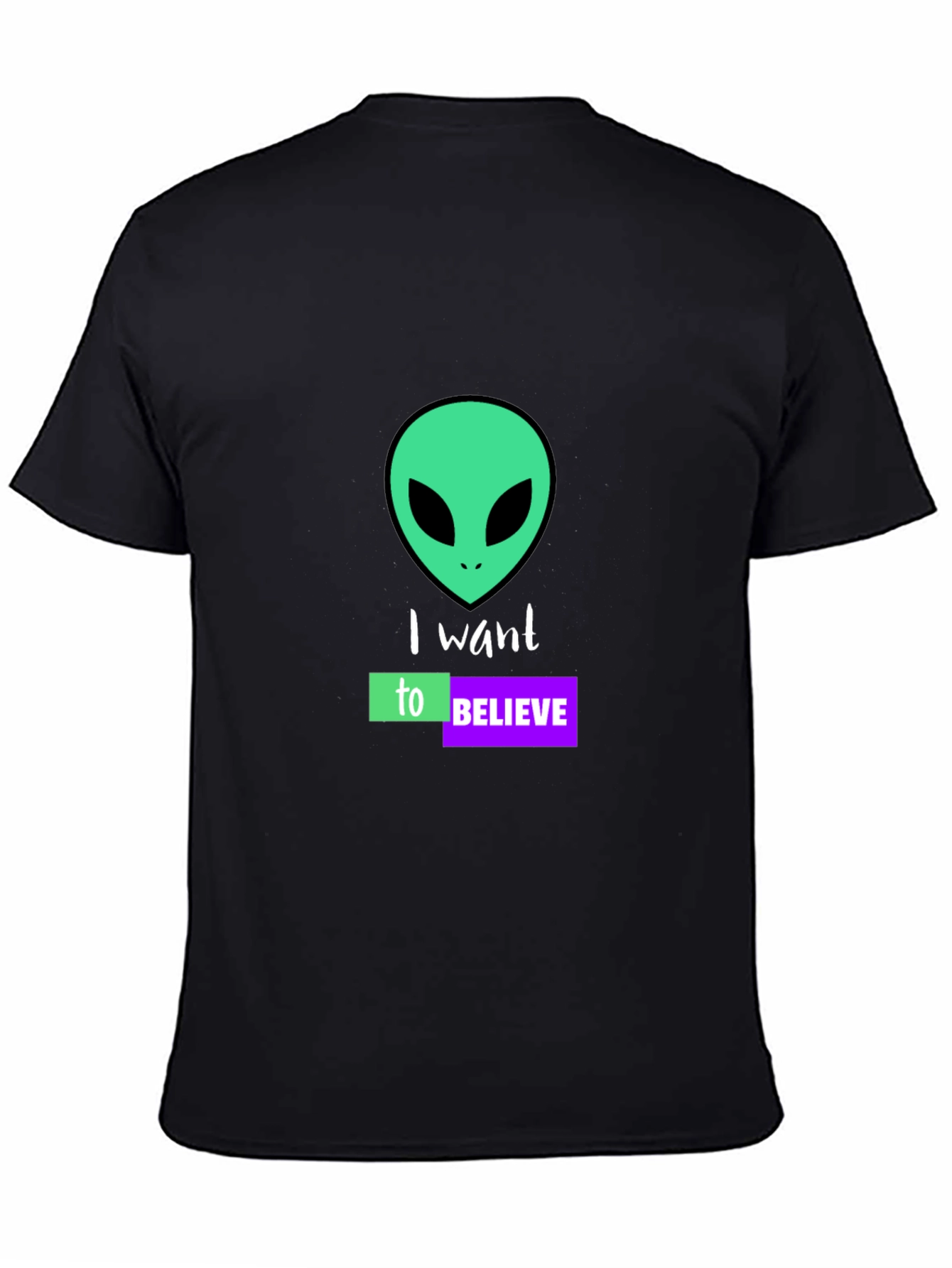 I Want to Believe Alien Graphic T-Shirt