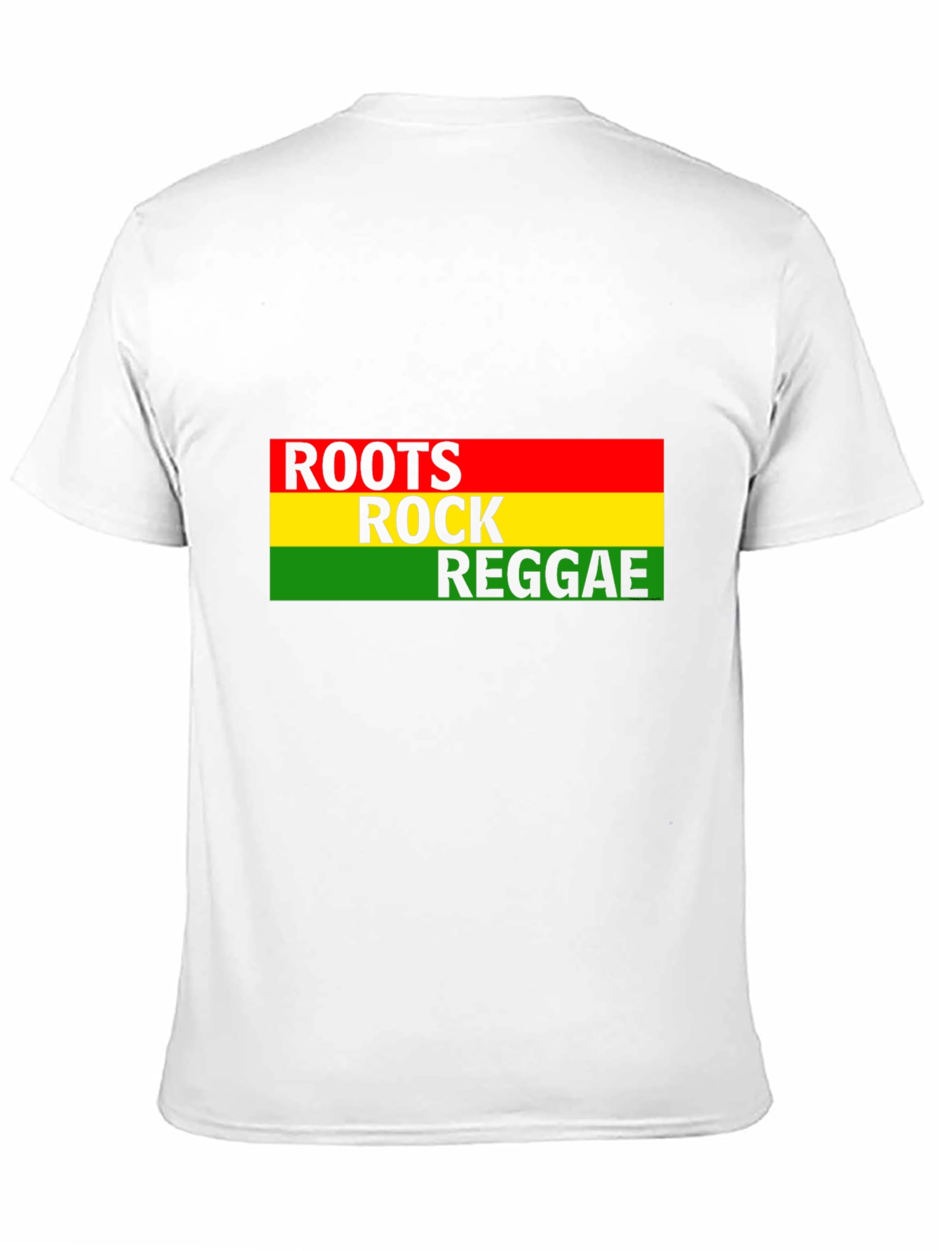 Roots Rock Reggae Graphic Tee - Black Cotton T-Shirt