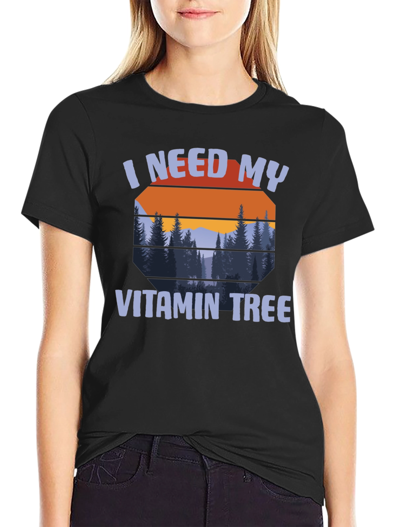 I Need My Vitamin Tree Graphic T-Shirt