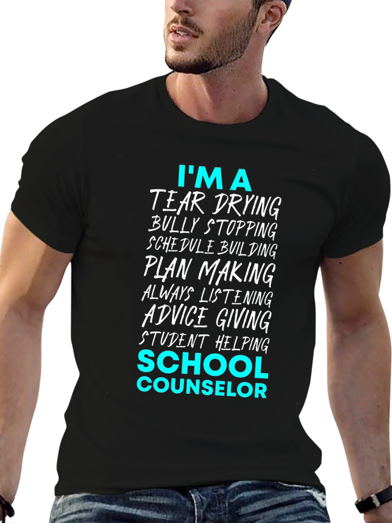 School Counselor Graphic T-Shirt