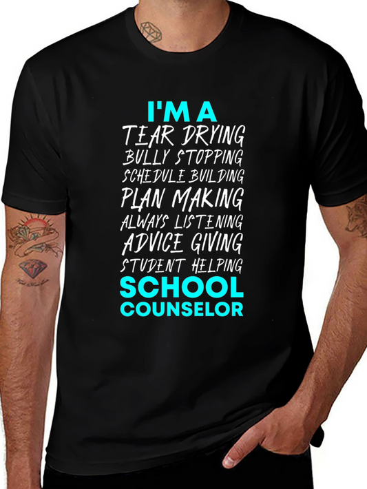 School Counselor Graphic T-Shirt