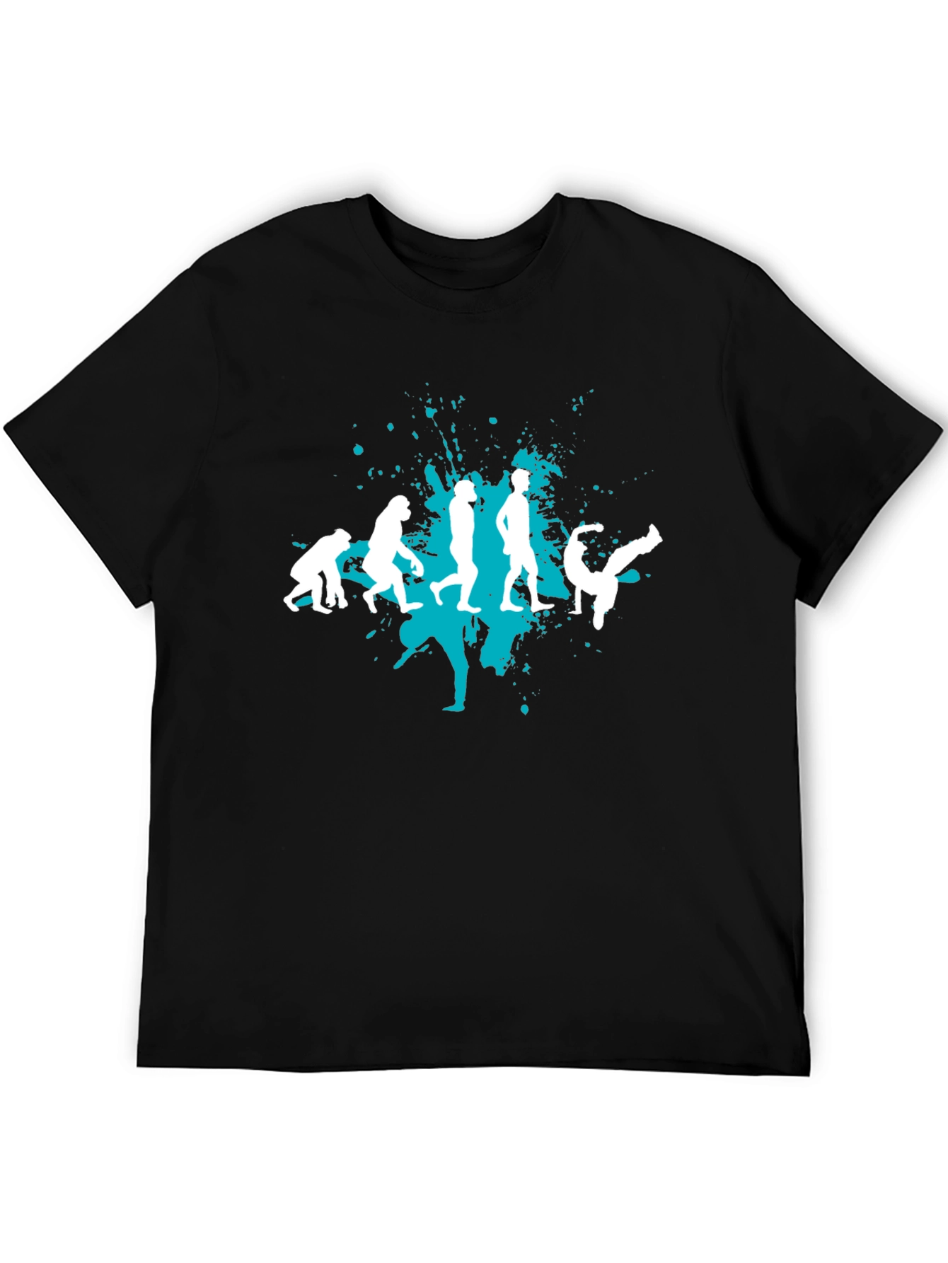Evolution of Dance Black Graphic T-Shirt