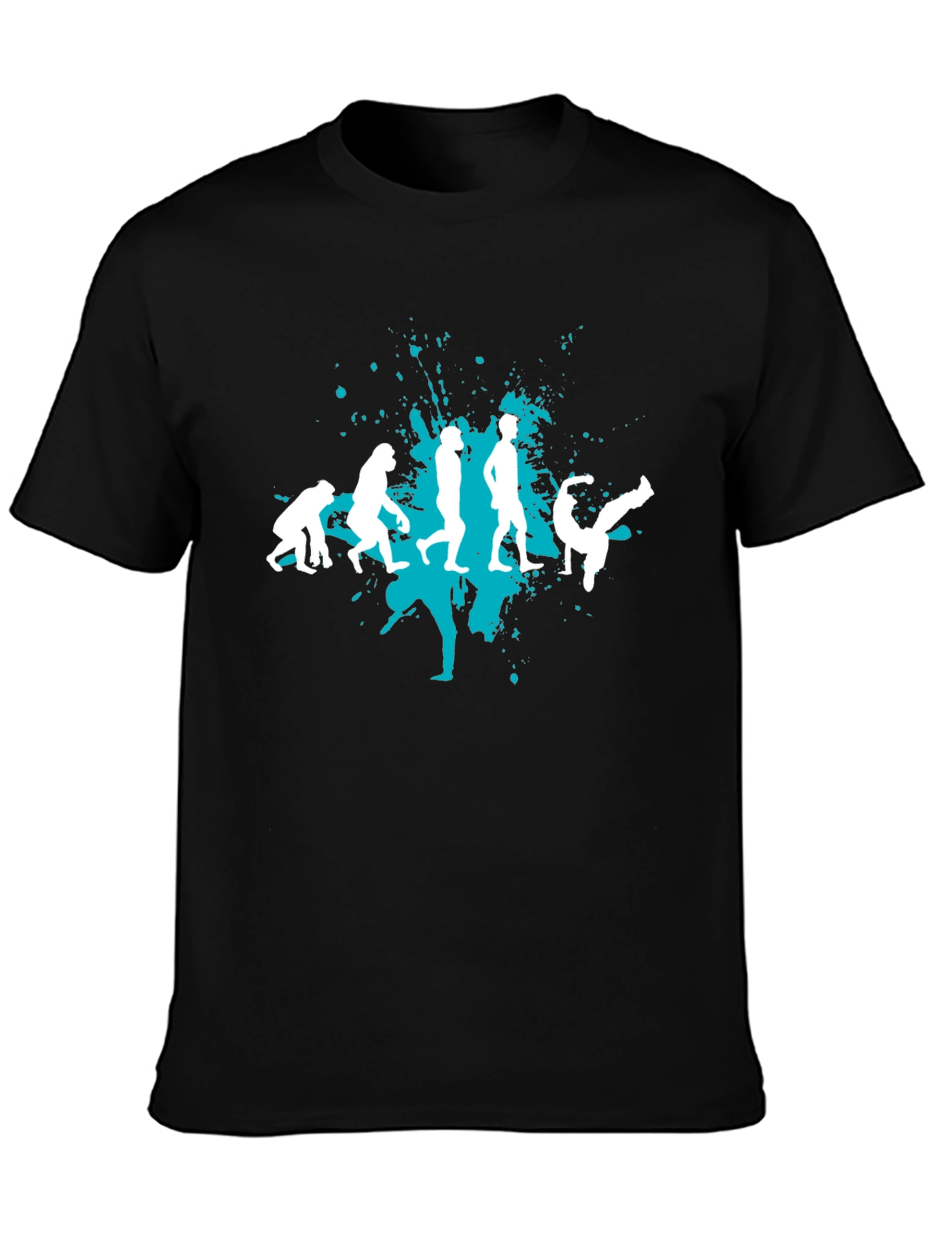 Evolution of Dance Black Graphic T-Shirt