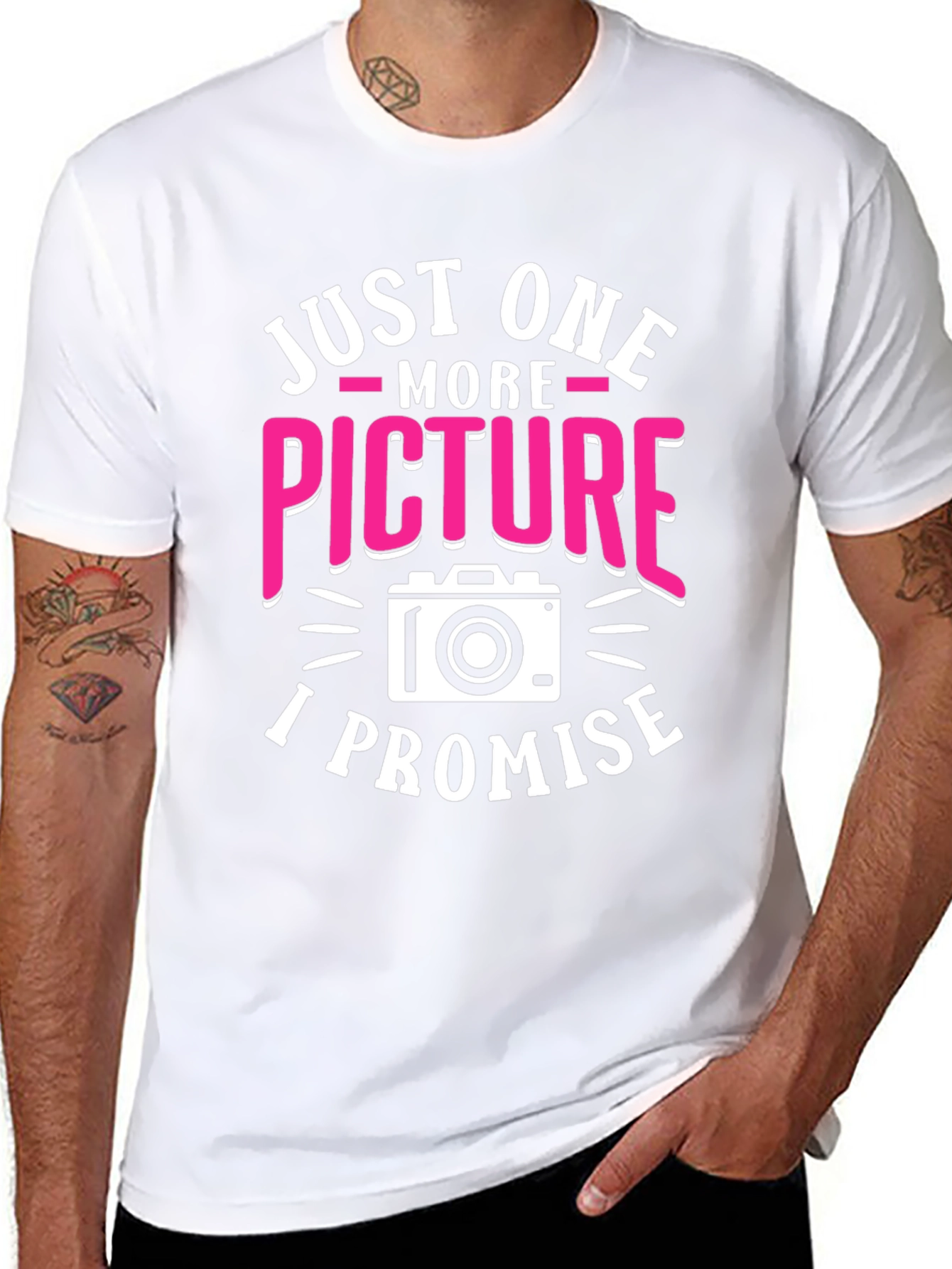 Just One More Picture T-Shirt - Photographer Tee