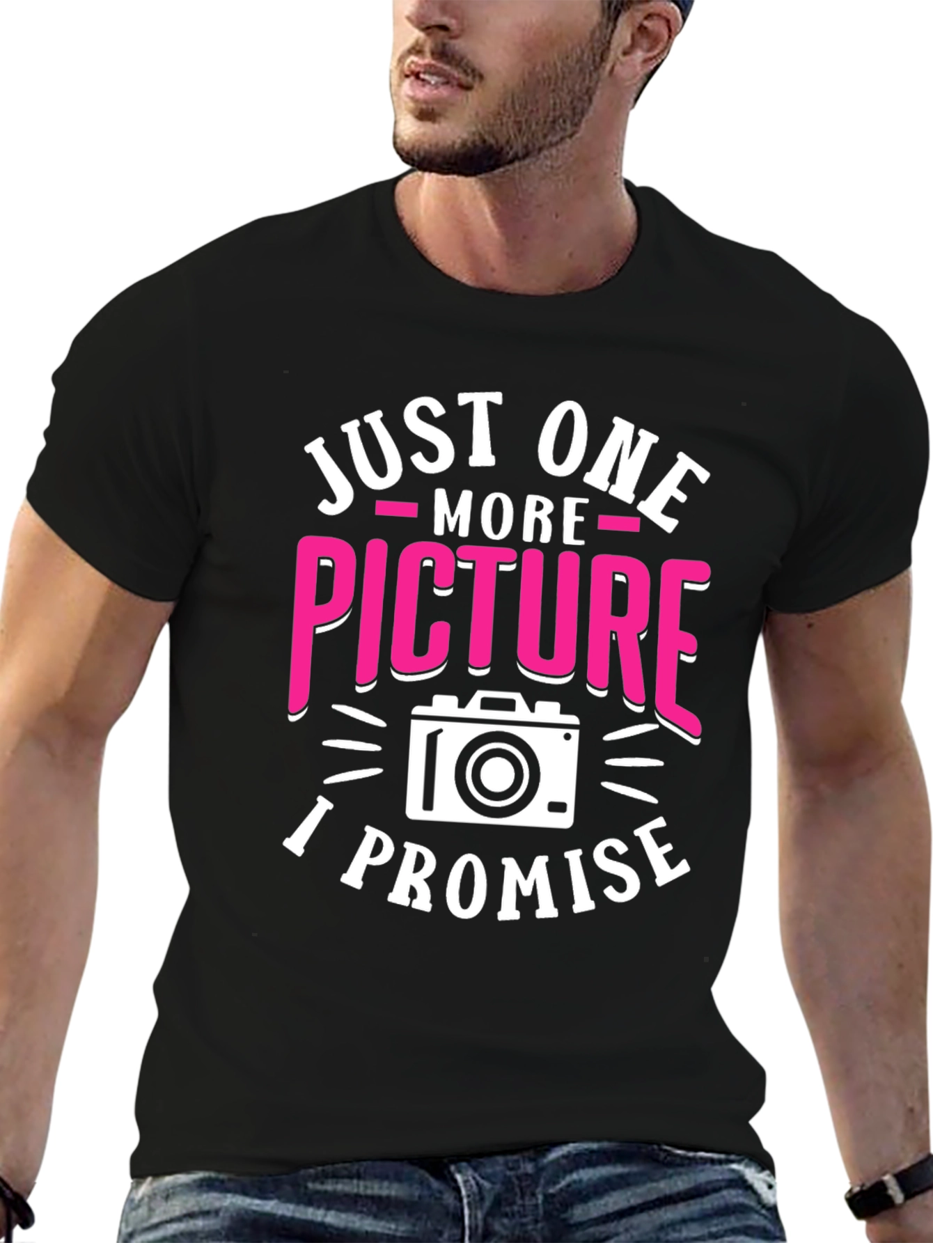 Just One More Picture T-Shirt - Photographer Tee