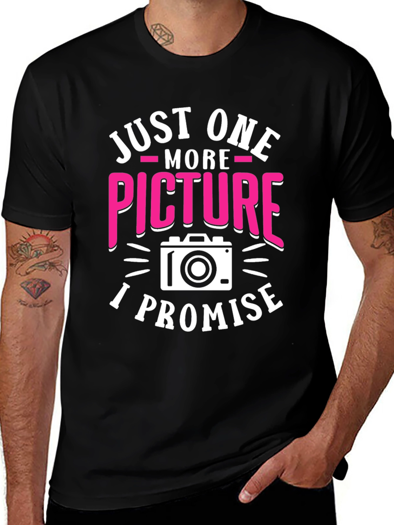 Just One More Picture T-Shirt - Photographer Tee