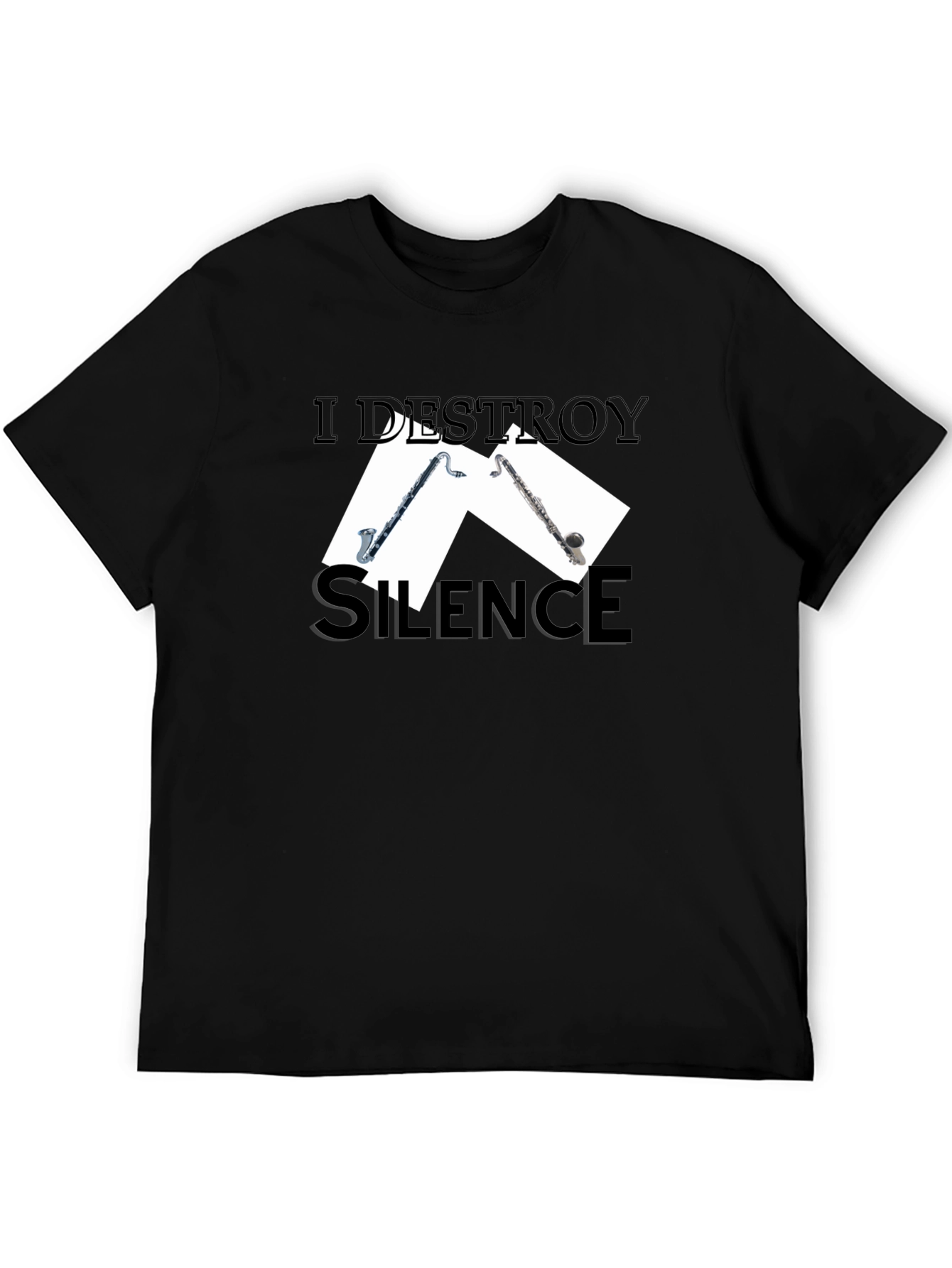 I Destroy Silence Musician T-Shirt