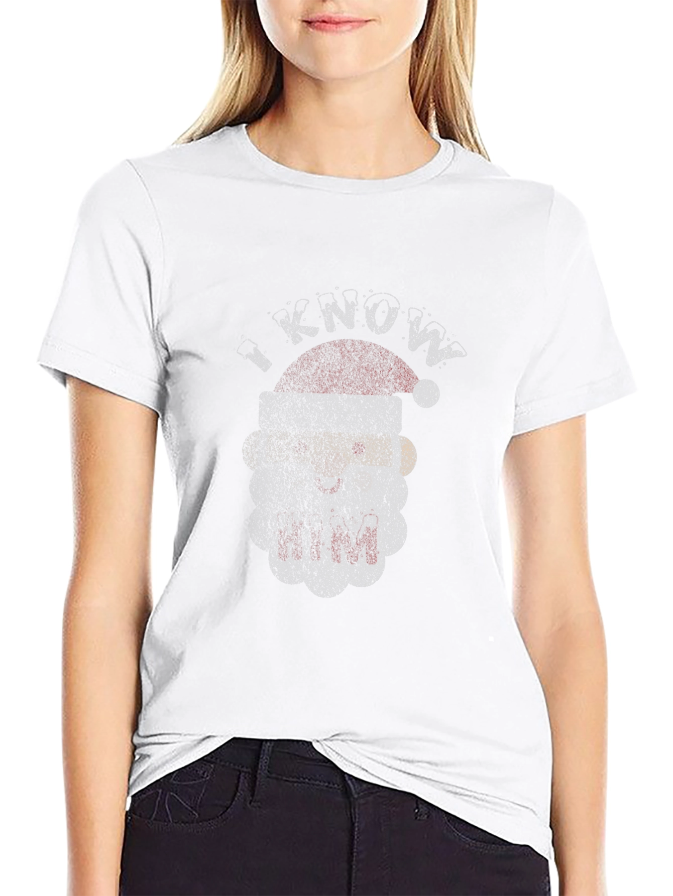 I Know Him Santa Graphic T-Shirt