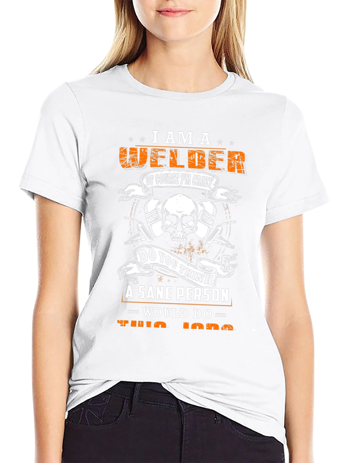 Welder T-Shirt - Crazy Welder Graphic Tee