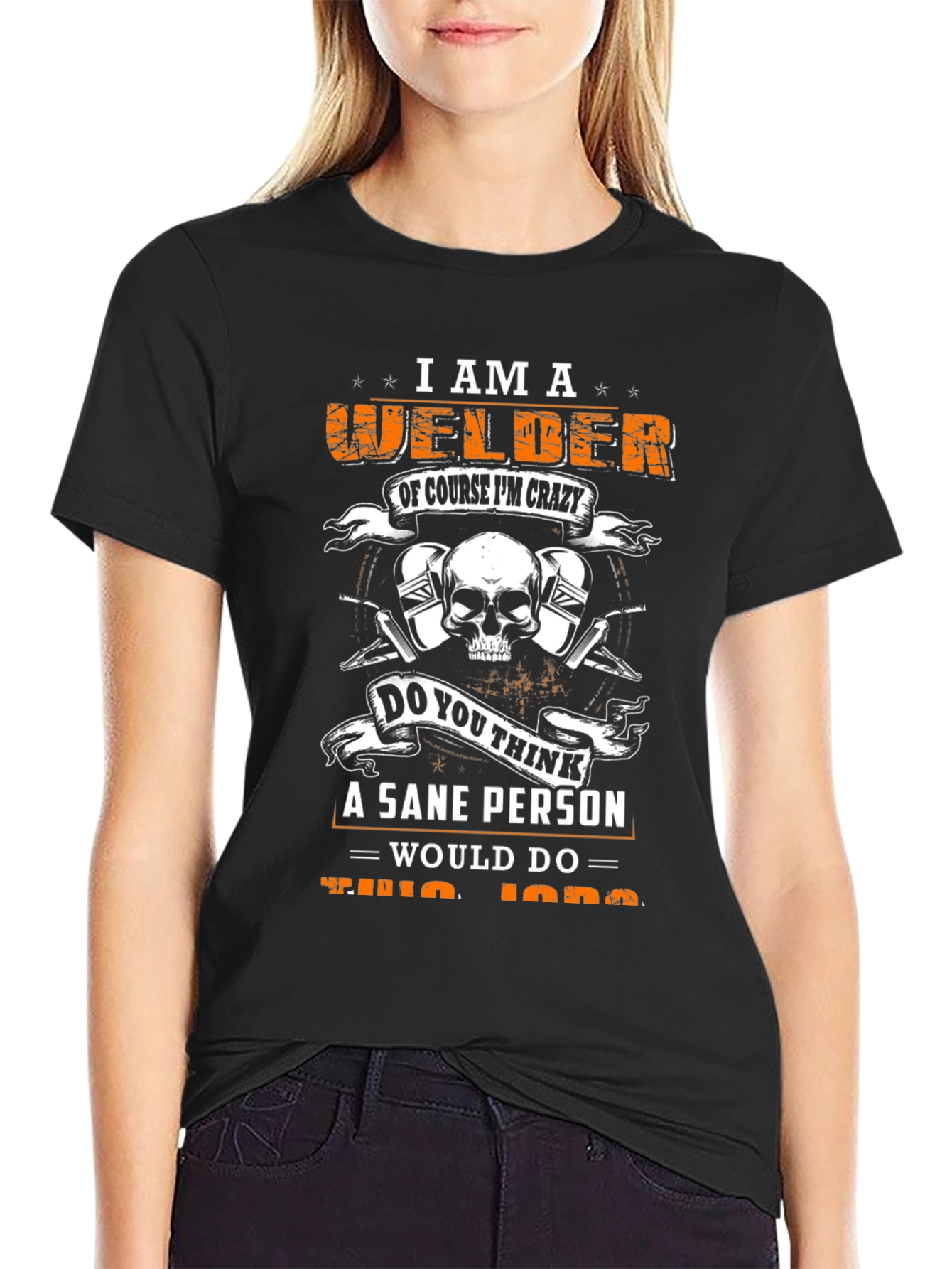 Welder T-Shirt - Crazy Welder Graphic Tee