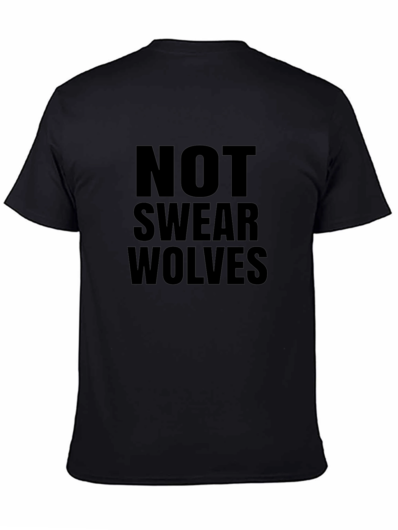 Not Swear Wolves Graphic Tee