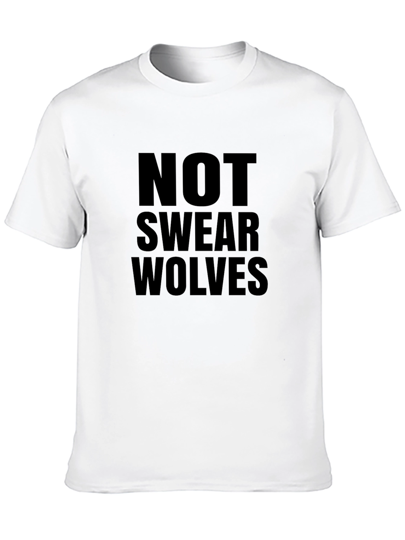 Not Swear Wolves Graphic Tee
