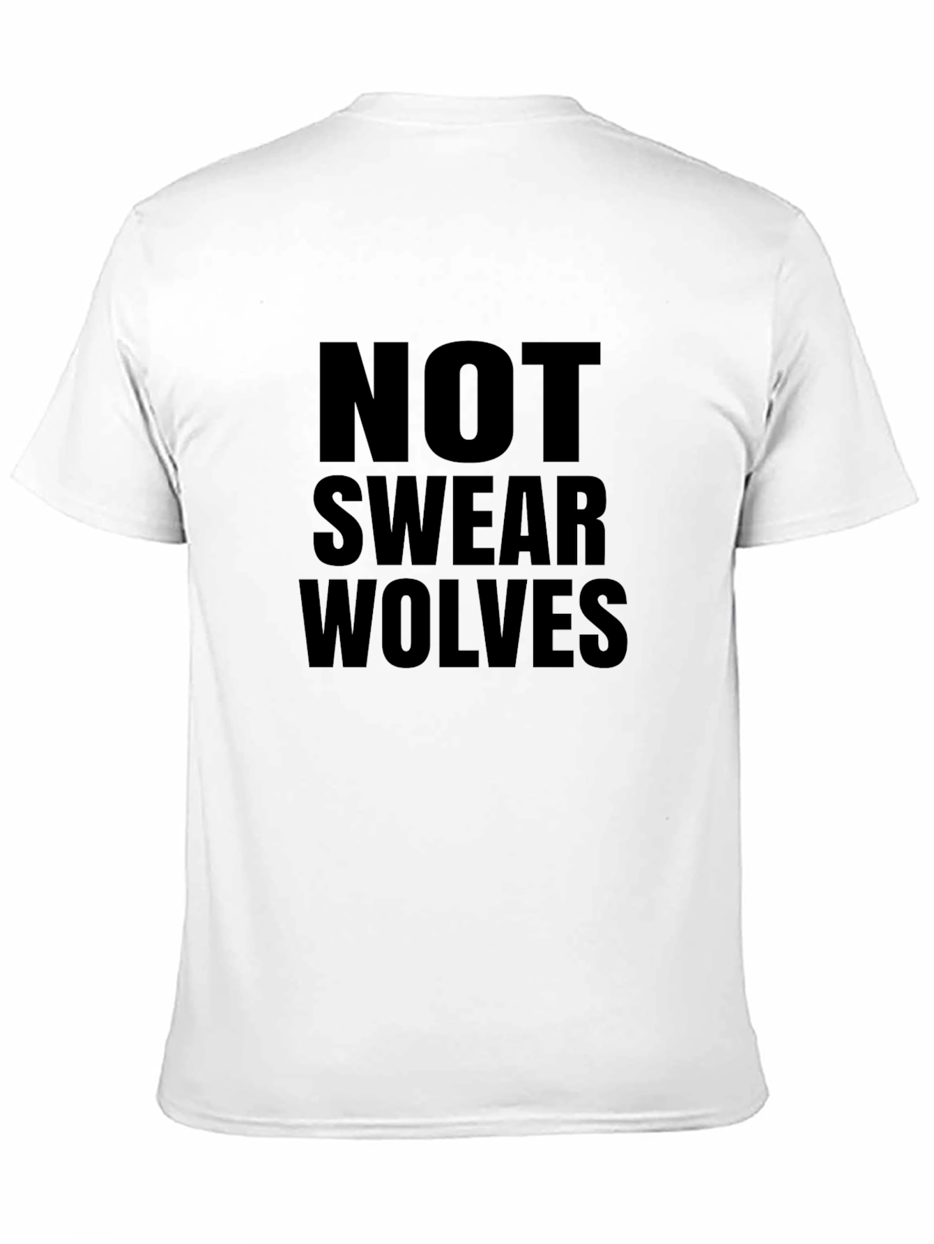 Not Swear Wolves Graphic Tee