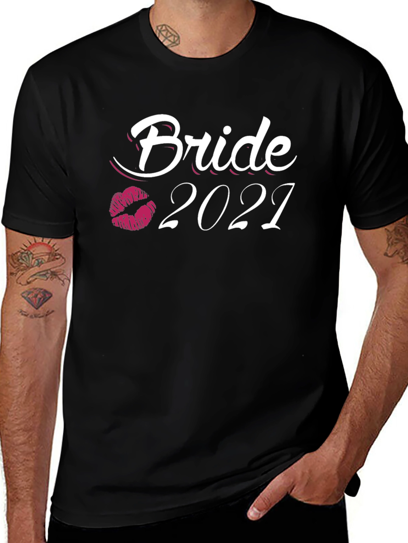 Bride 2021 T-Shirt - Bachelorette Party Tee