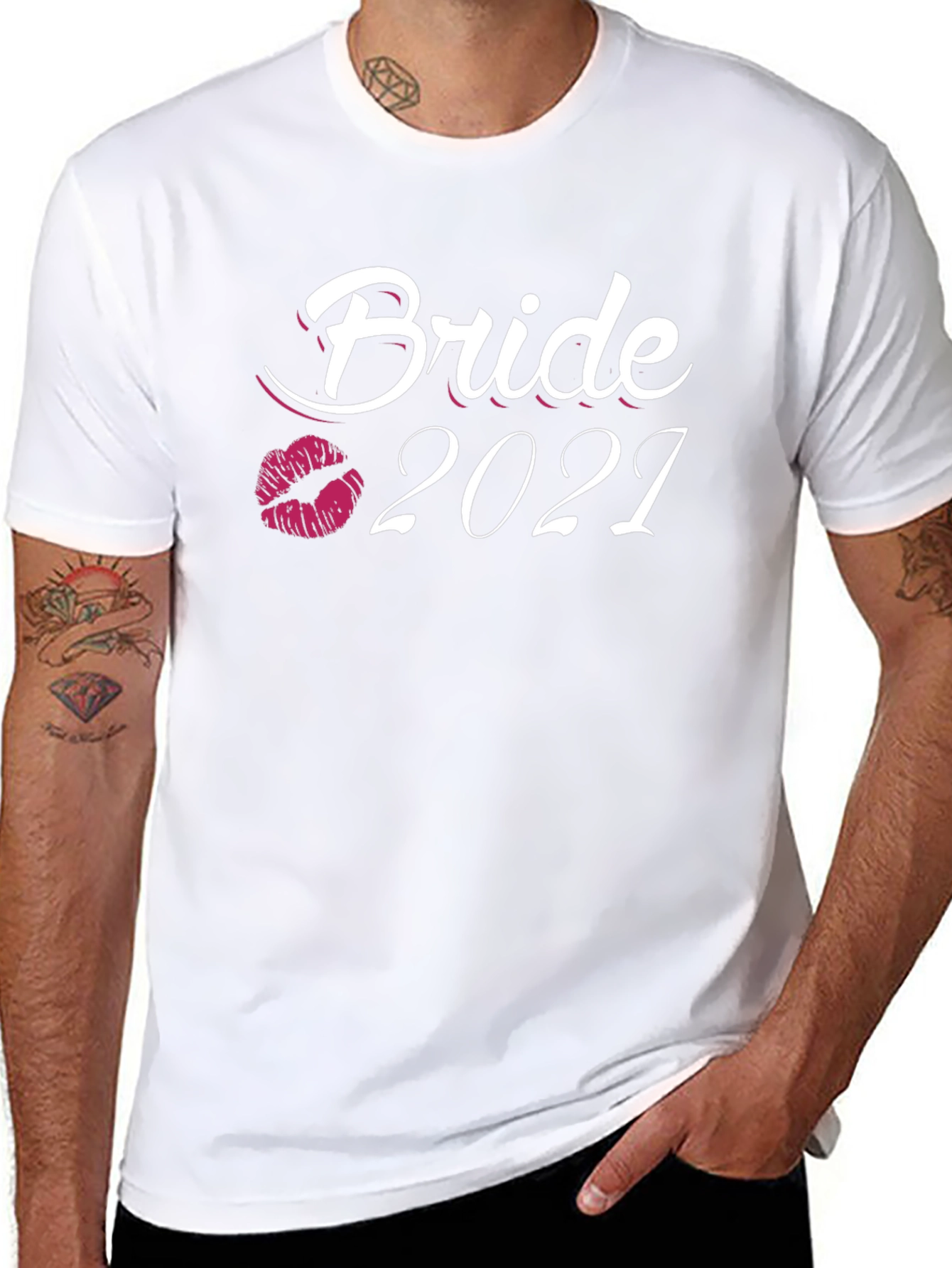 Bride 2021 T-Shirt - Bachelorette Party Tee