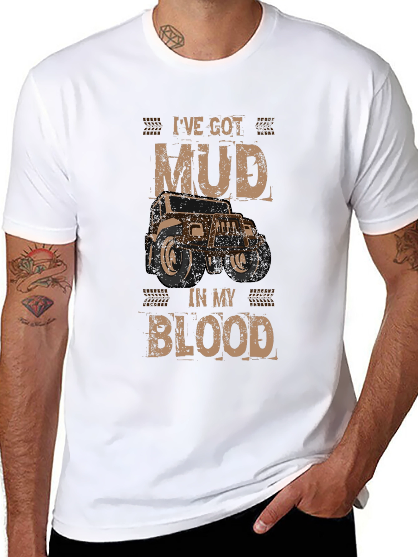 Mud Blood T-Shirt - Off Roading & Outdoor