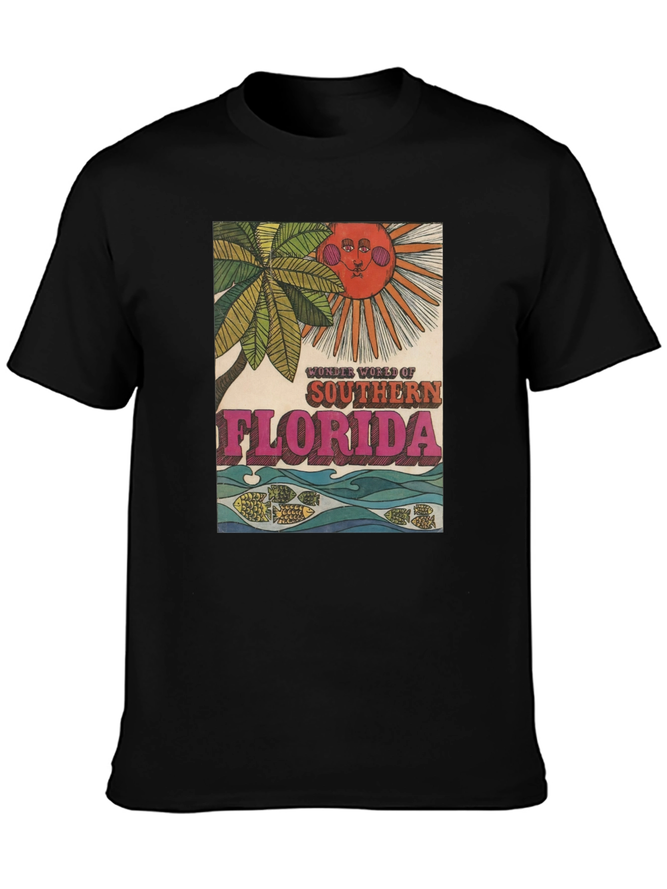 Southern Florida Graphic Tee - Retro Style