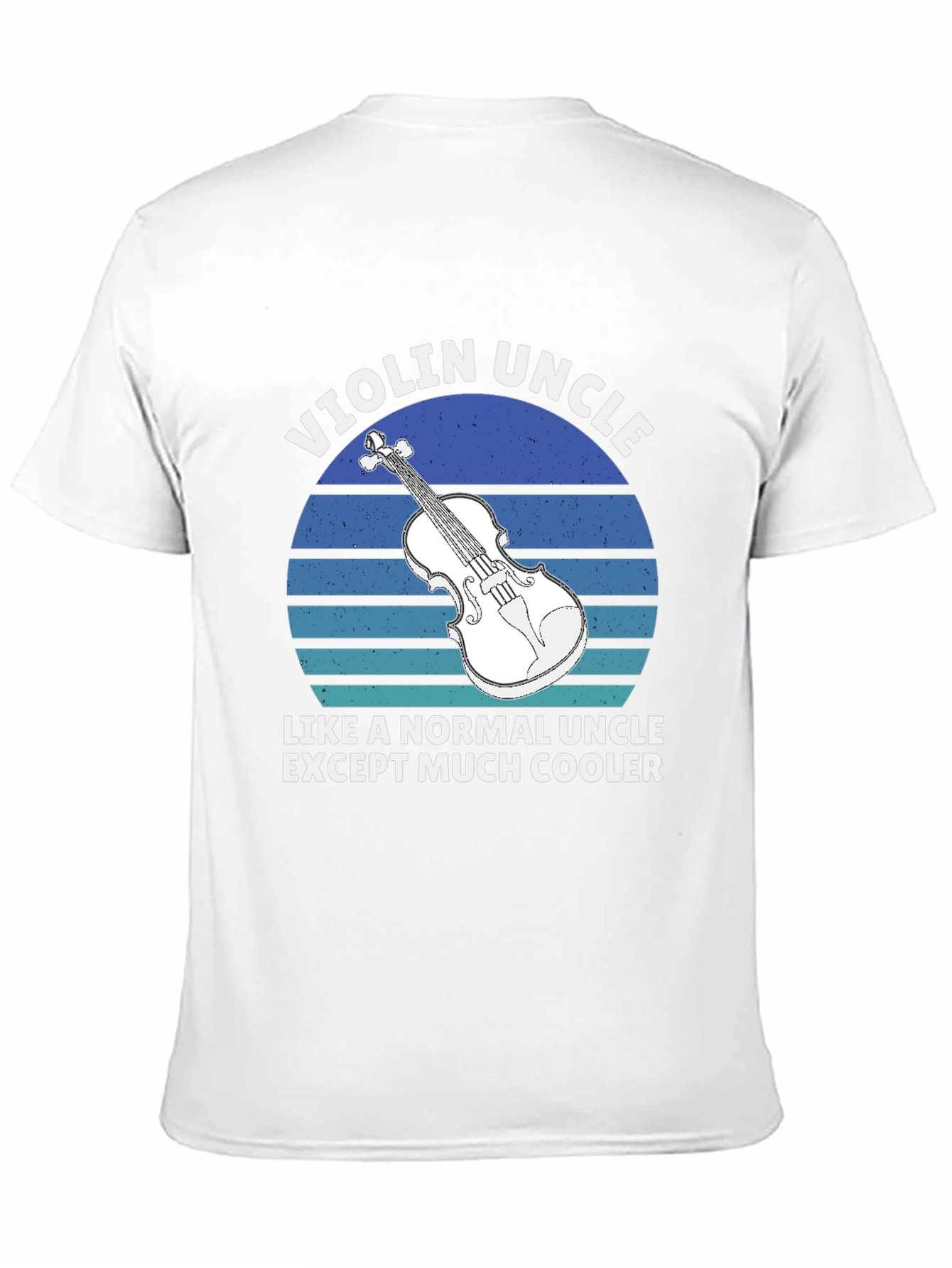 Violin Uncle T-Shirt: Cool Musician Tee
