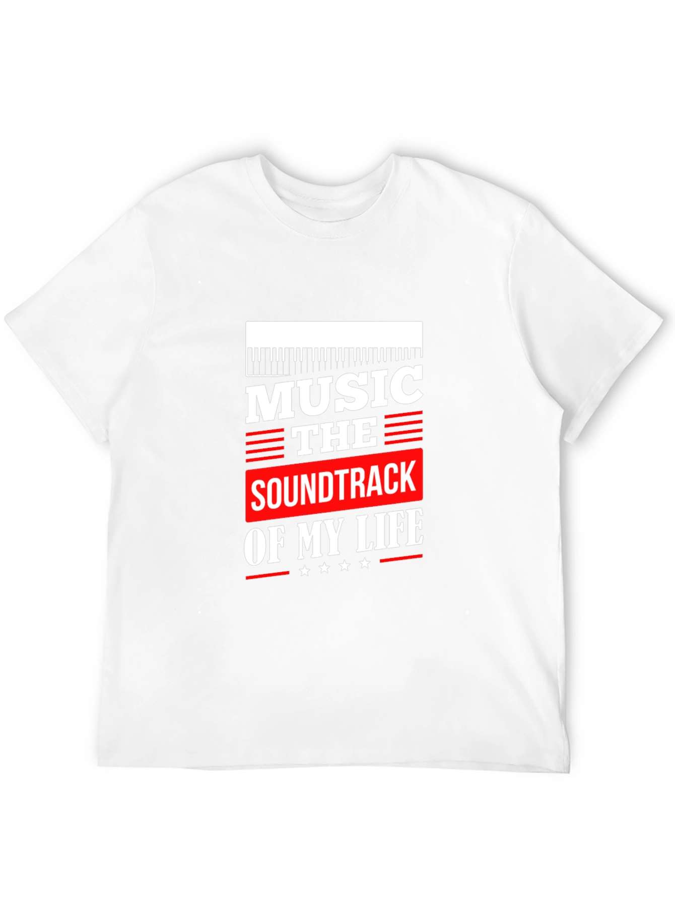Music is the Soundtrack of My Life T-Shirt
