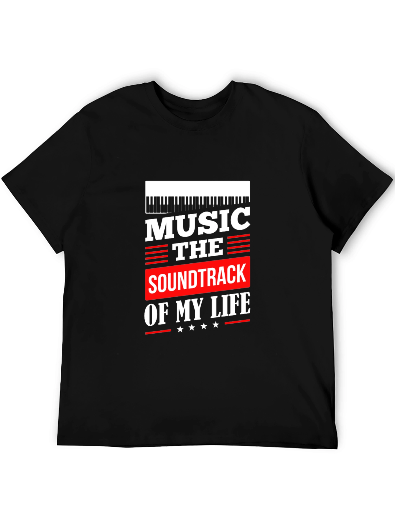 Music is the Soundtrack of My Life T-Shirt