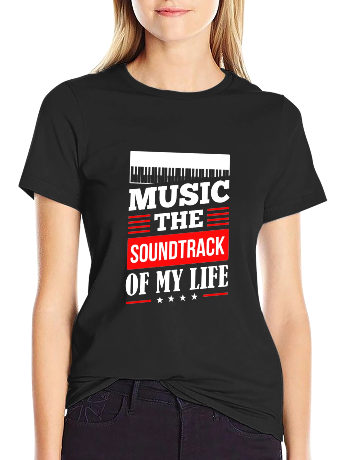 Music is the Soundtrack of My Life T-Shirt