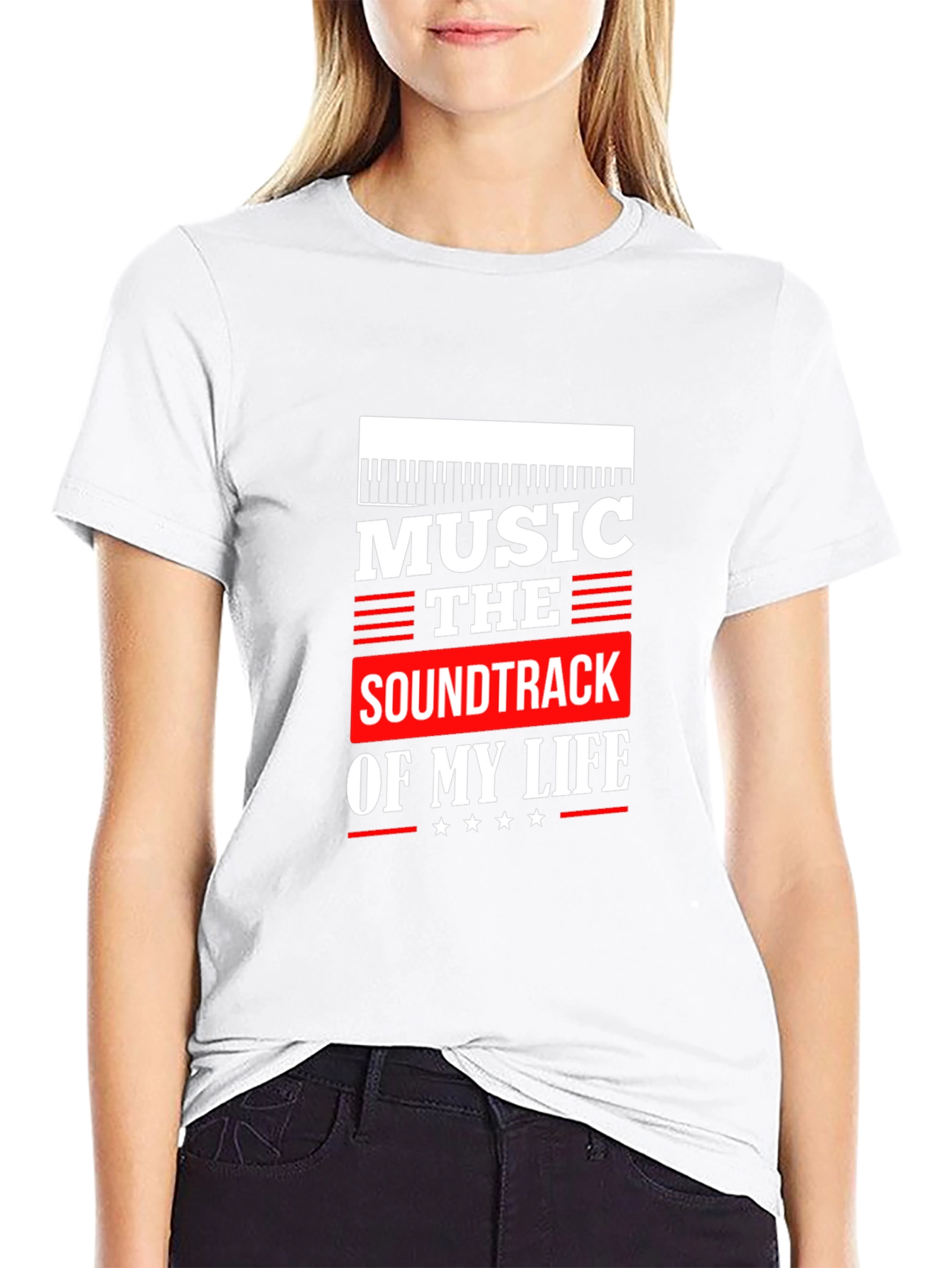 Music is the Soundtrack of My Life T-Shirt
