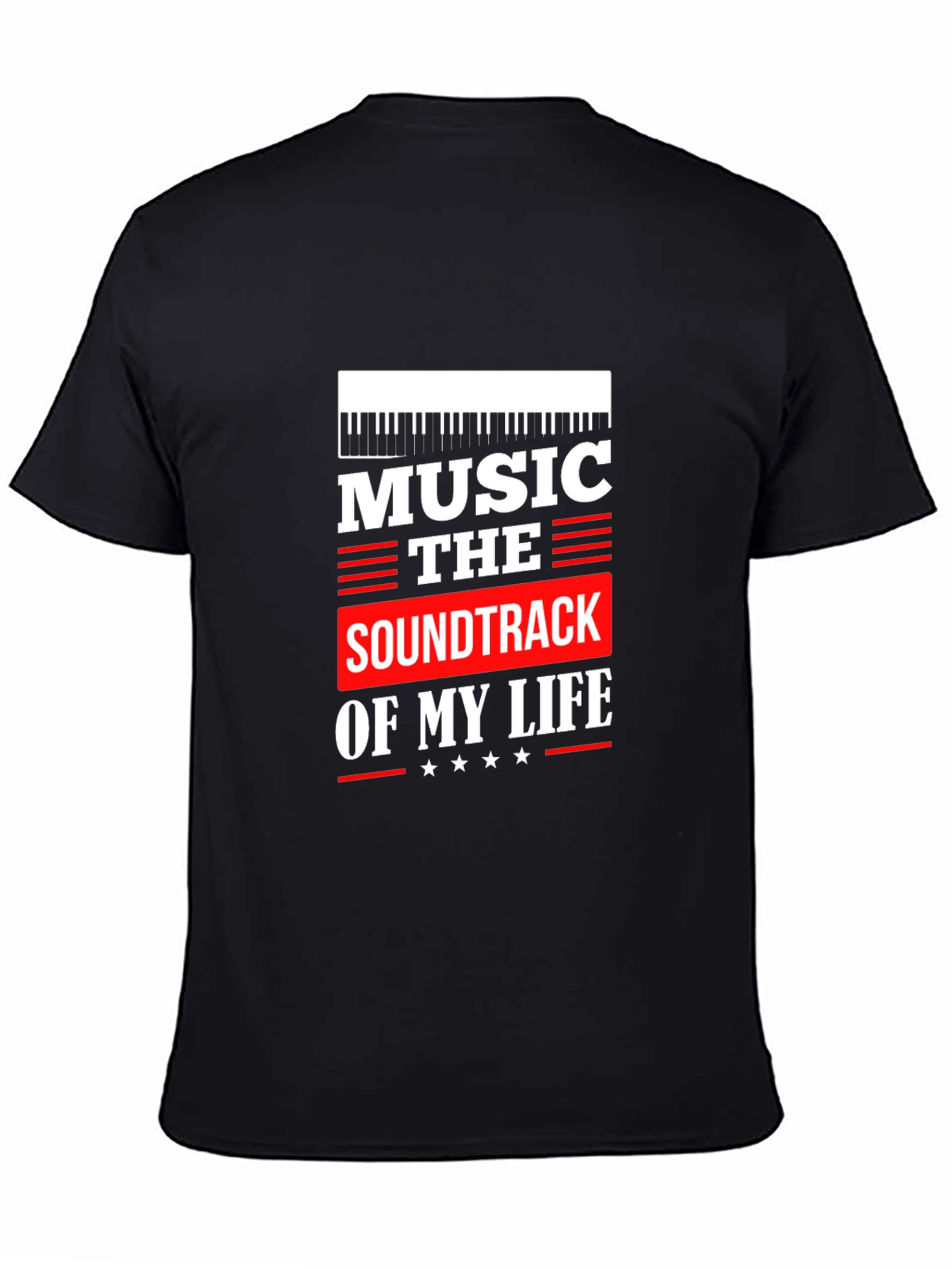 Music is the Soundtrack of My Life T-Shirt