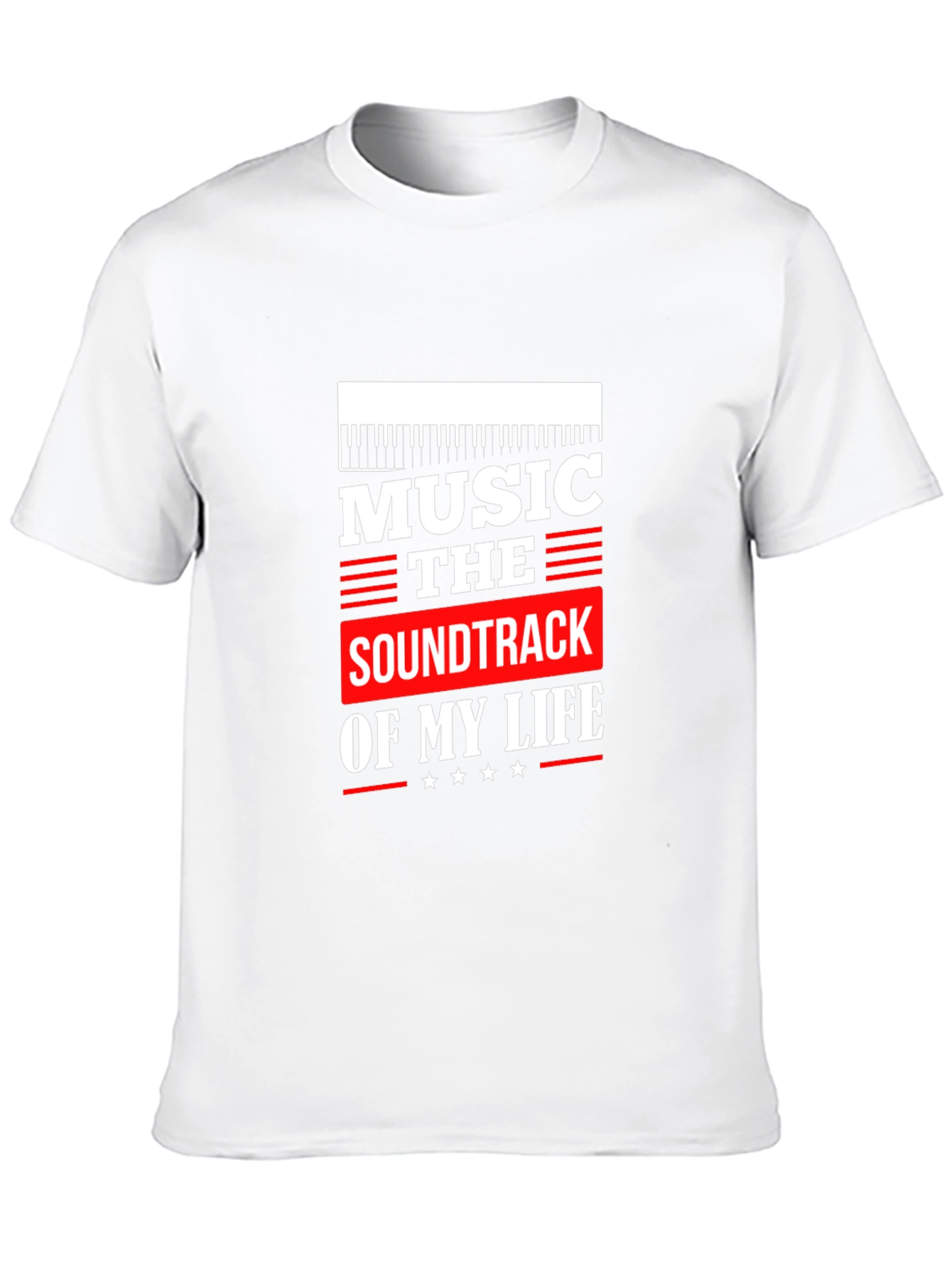 Music is the Soundtrack of My Life T-Shirt