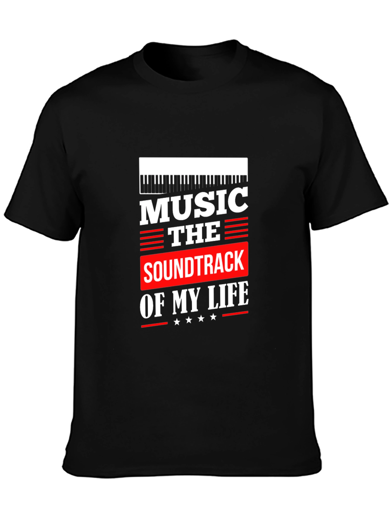 Music is the Soundtrack of My Life T-Shirt