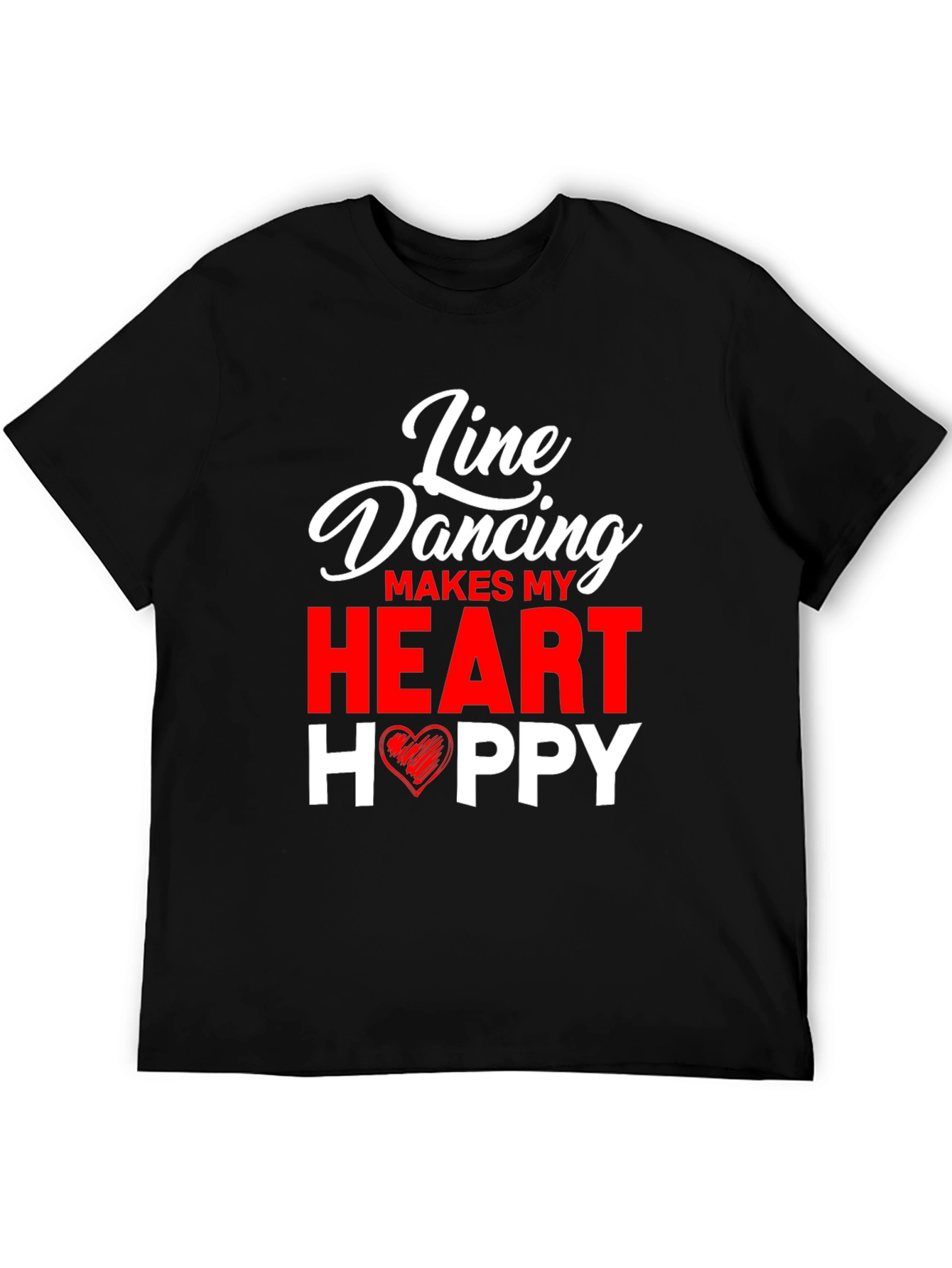 Line Dancing Heart T-Shirt