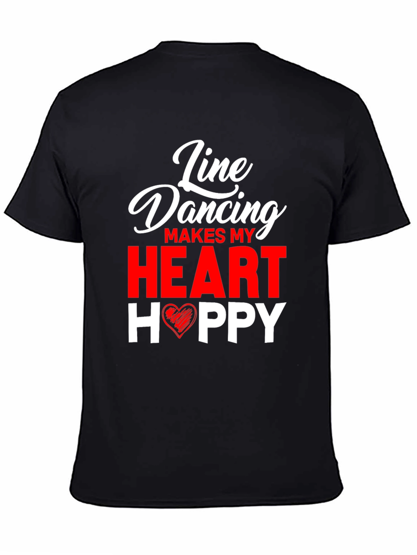 Line Dancing Heart T-Shirt